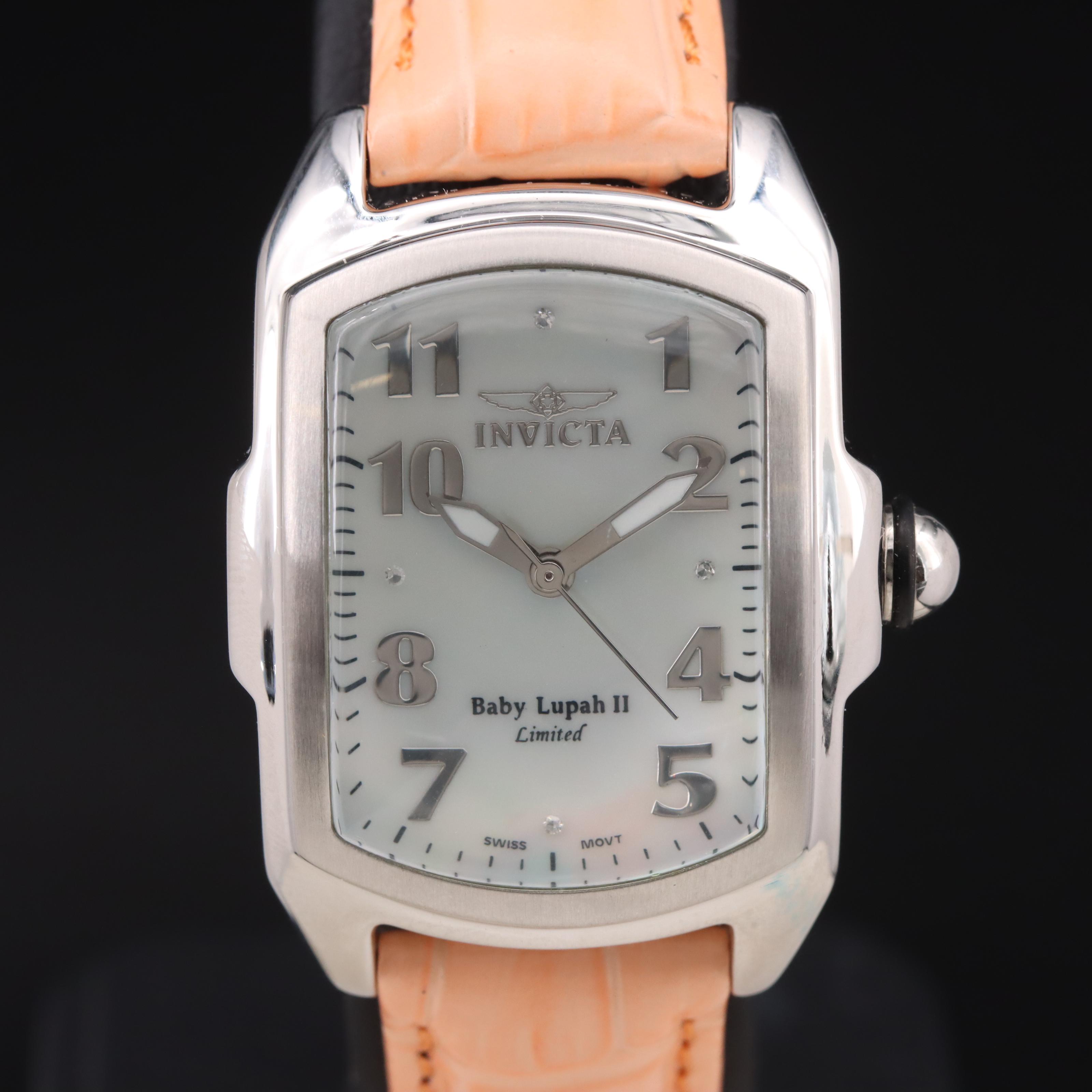 Invicta "Baby Lupah II" Limited Edition Diamond Quartz Watches