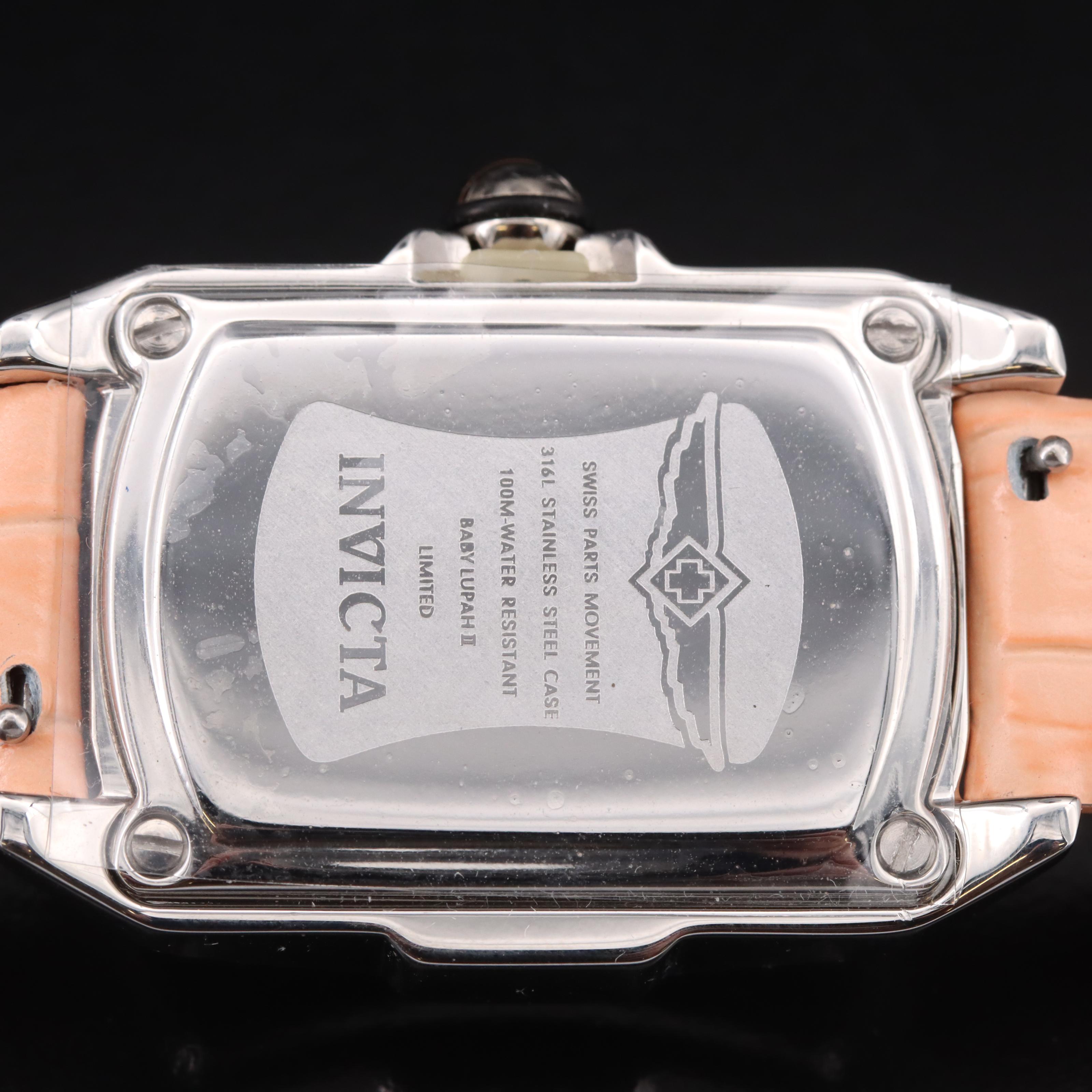 Invicta "Baby Lupah II" Limited Edition Diamond Quartz Watches
