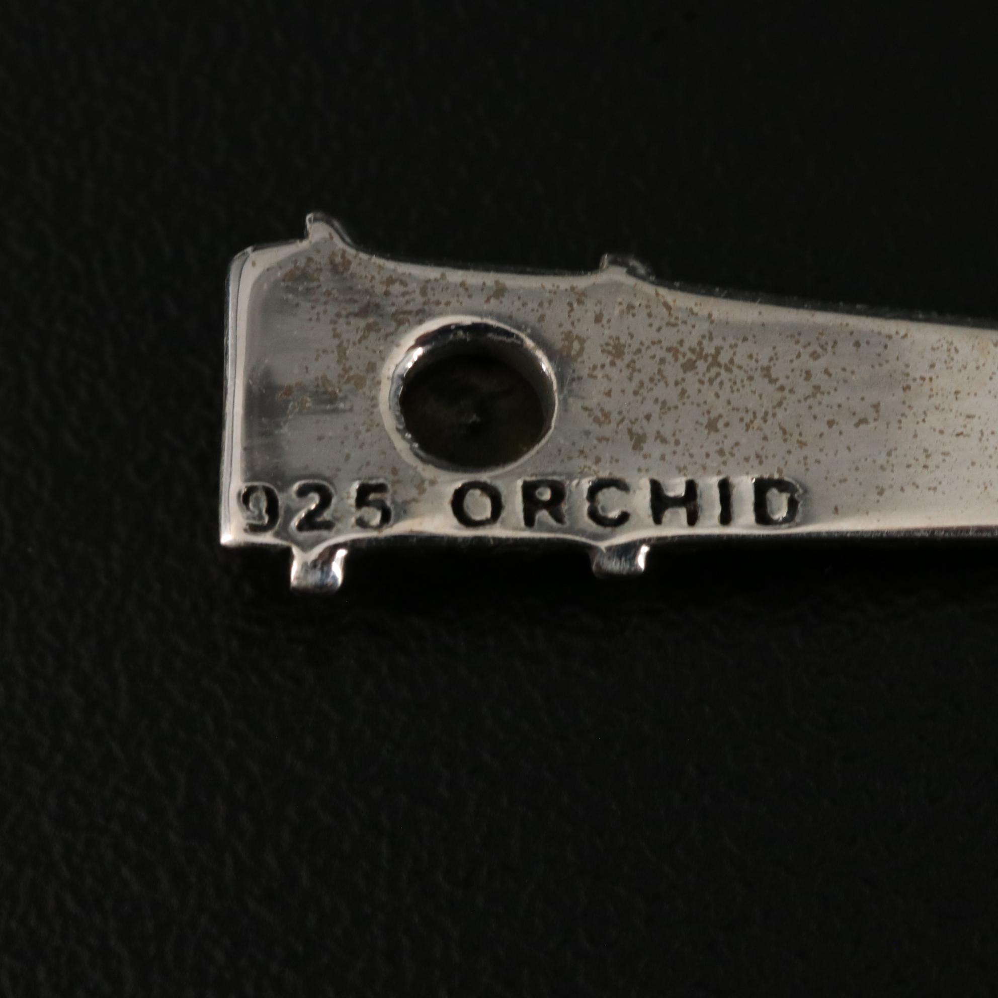 Sterling Peridot Dangle Earrings