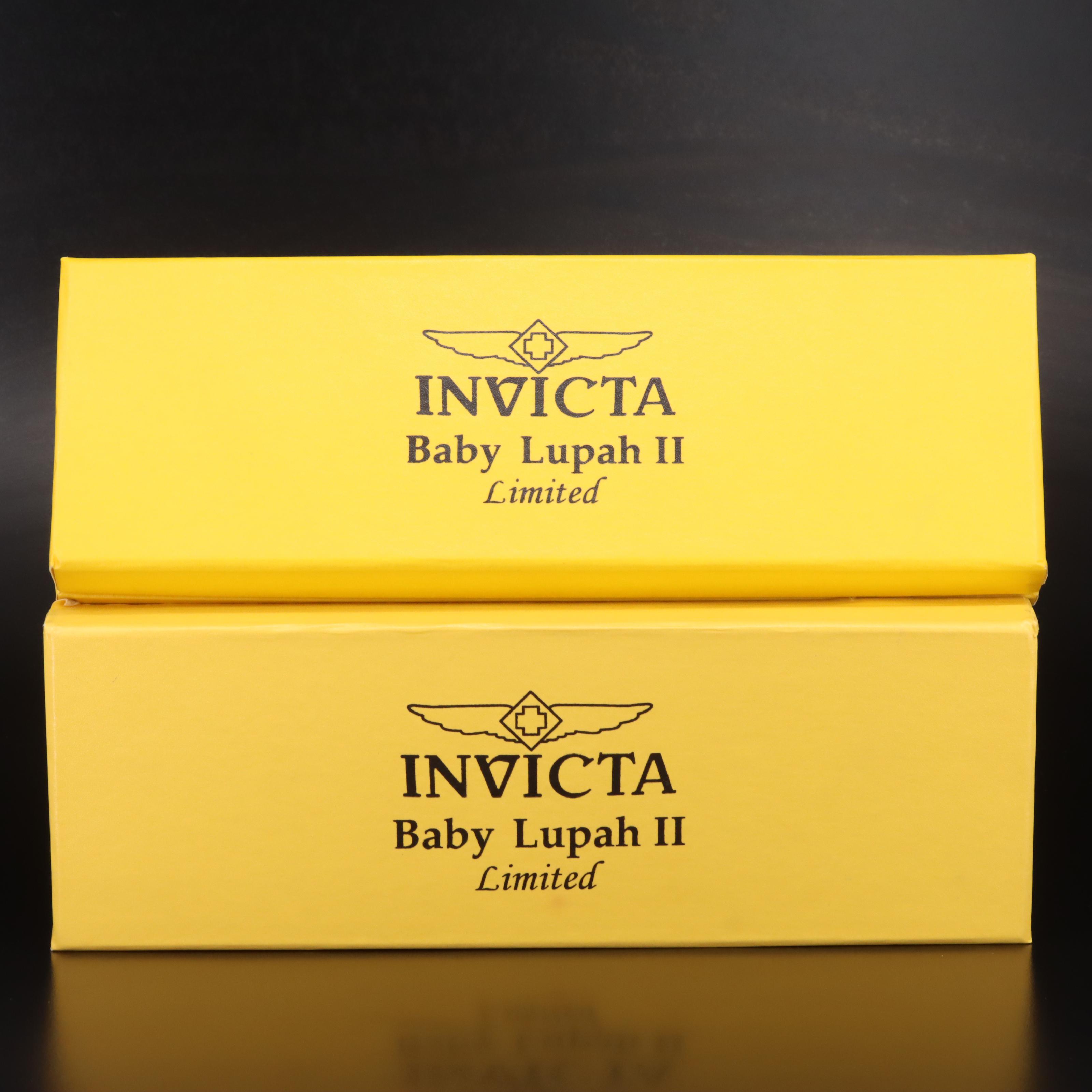 Invicta "Baby Lupah II" Limited Edition Diamond Quartz Watches