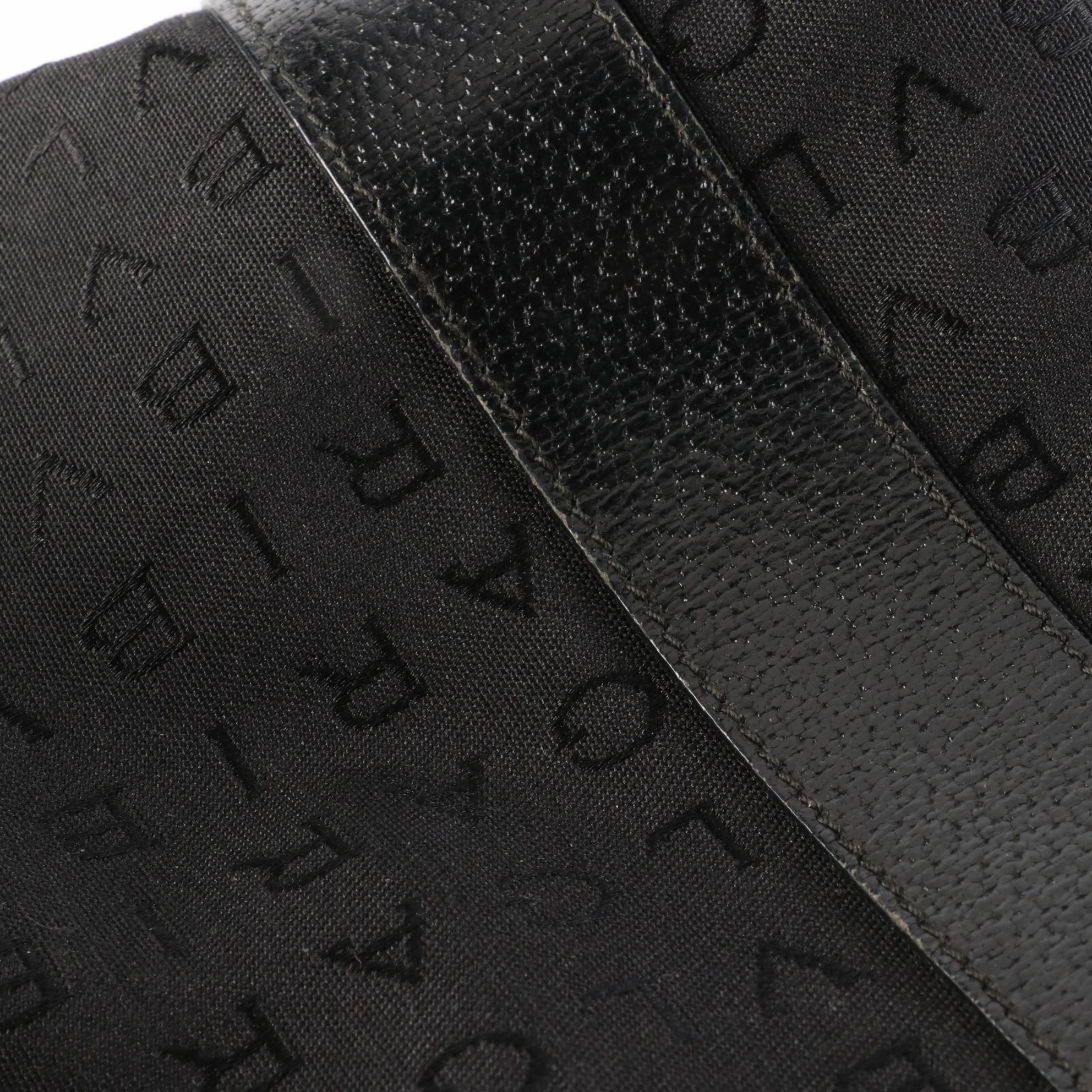 BVLGARI Canvas and Leather Tote