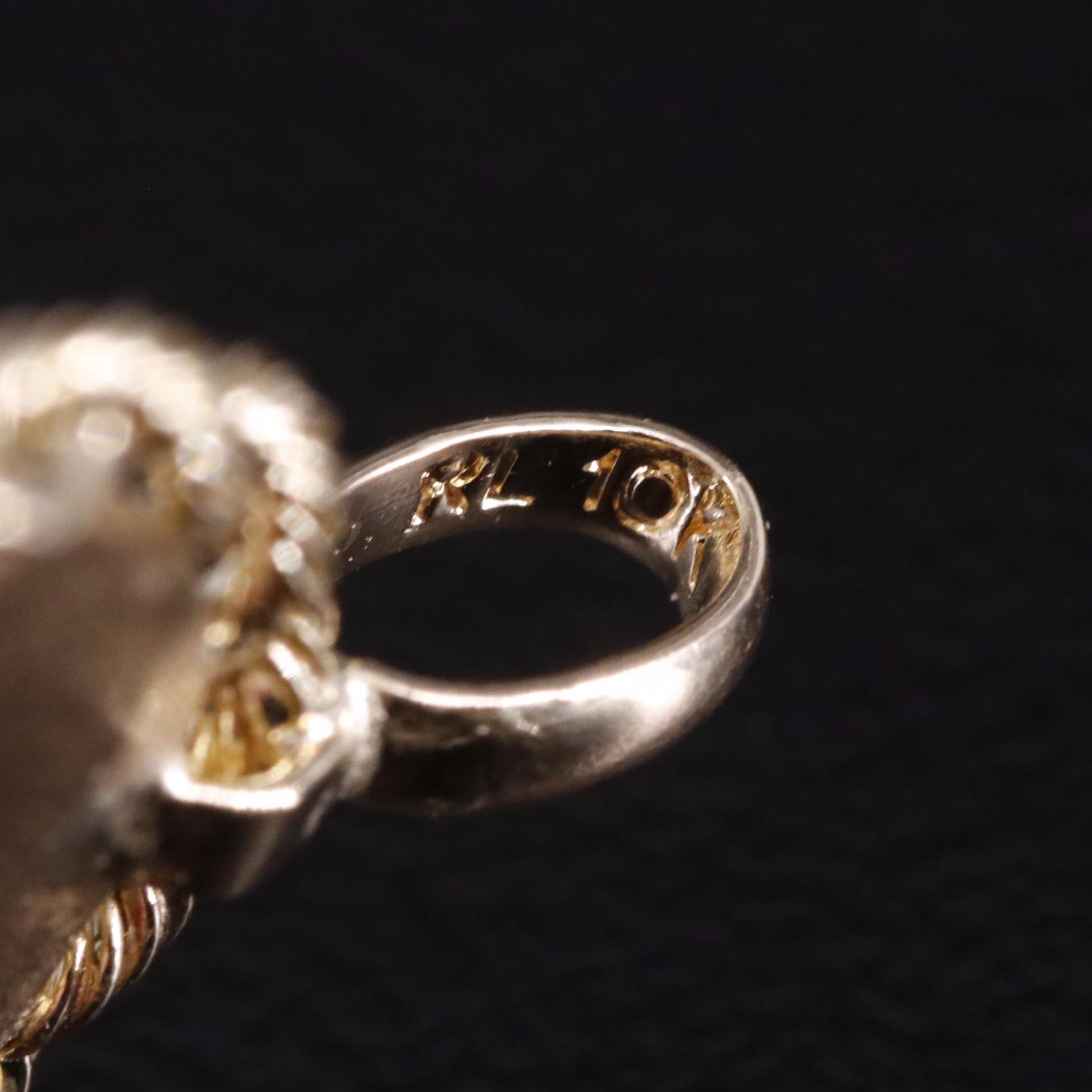 10K St. Michael Medallion Pendant