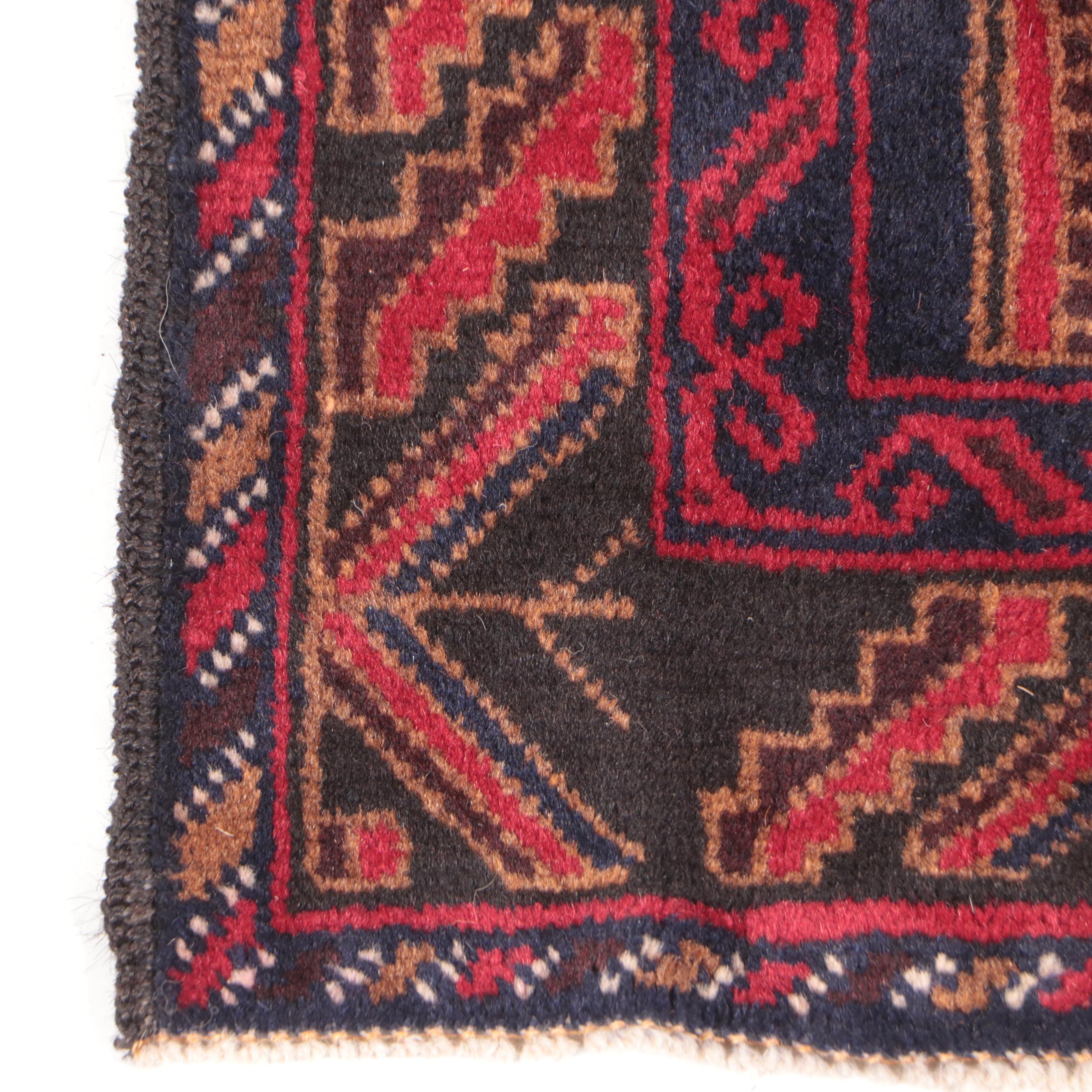 2'9 x 4'6 Hand-Knotted Afghan Taimani Accent Rug