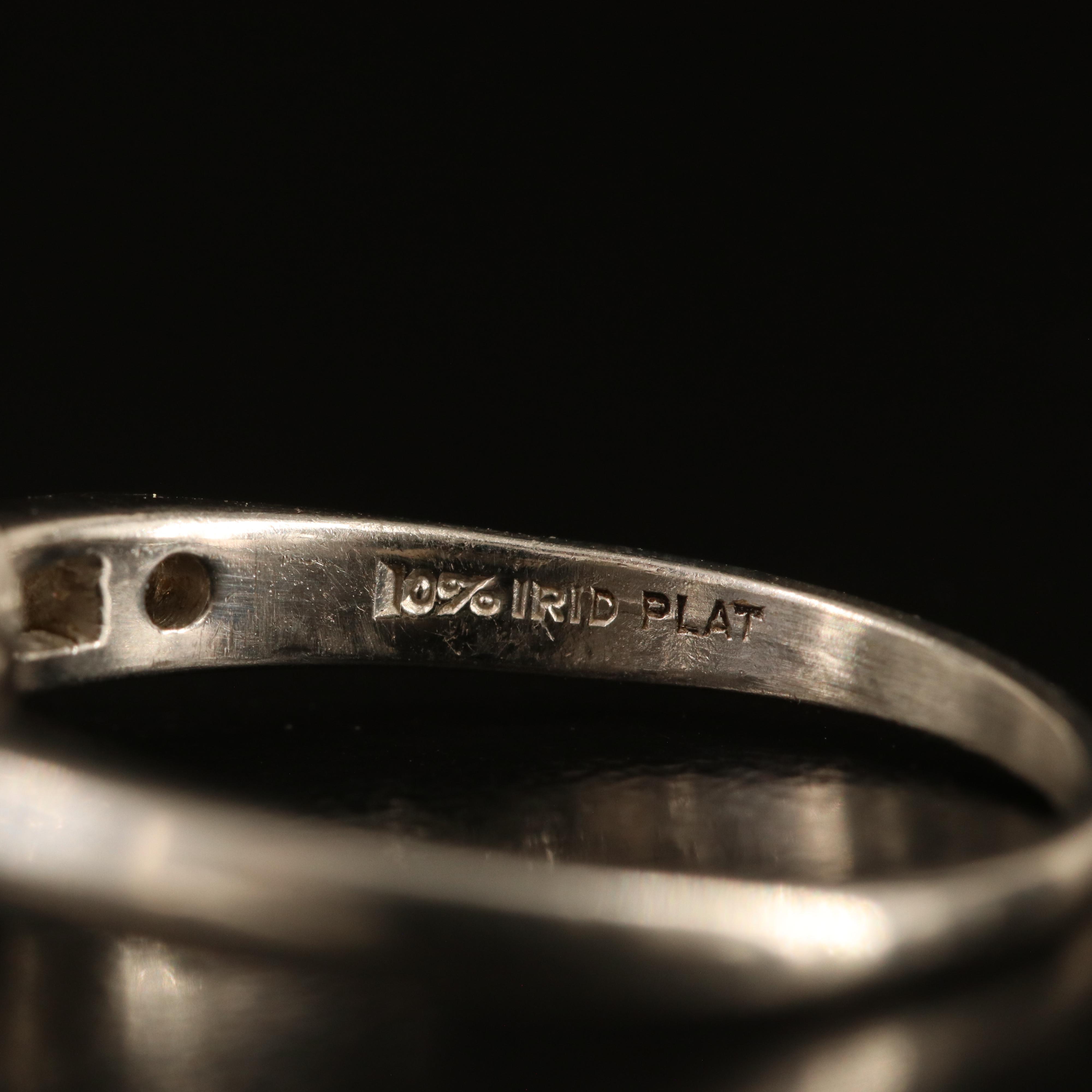 Platinum Pearl and Diamond Ring