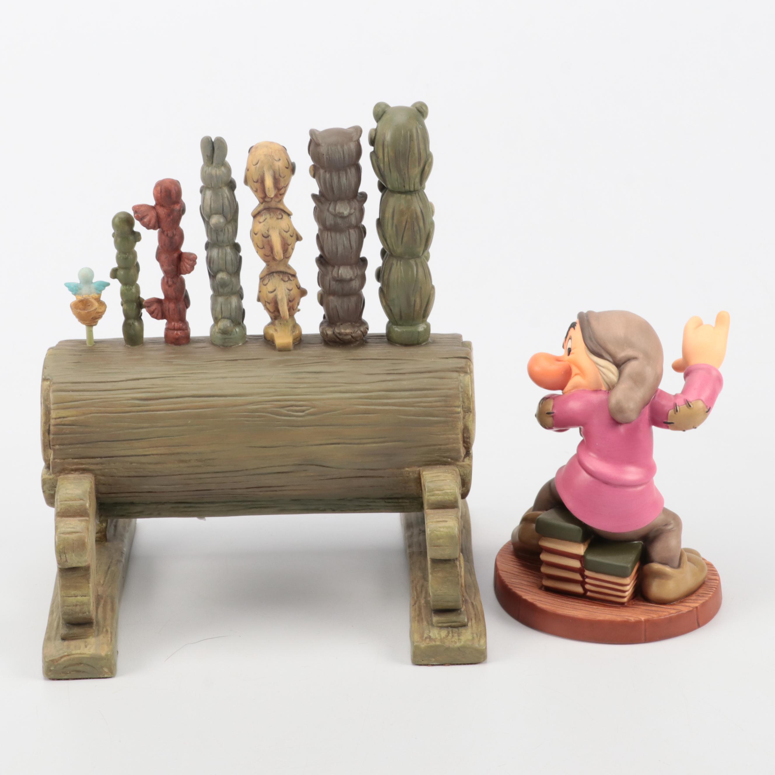 Walt Disney Classics Snow White "Humph!", and Other Ceramic Figurines