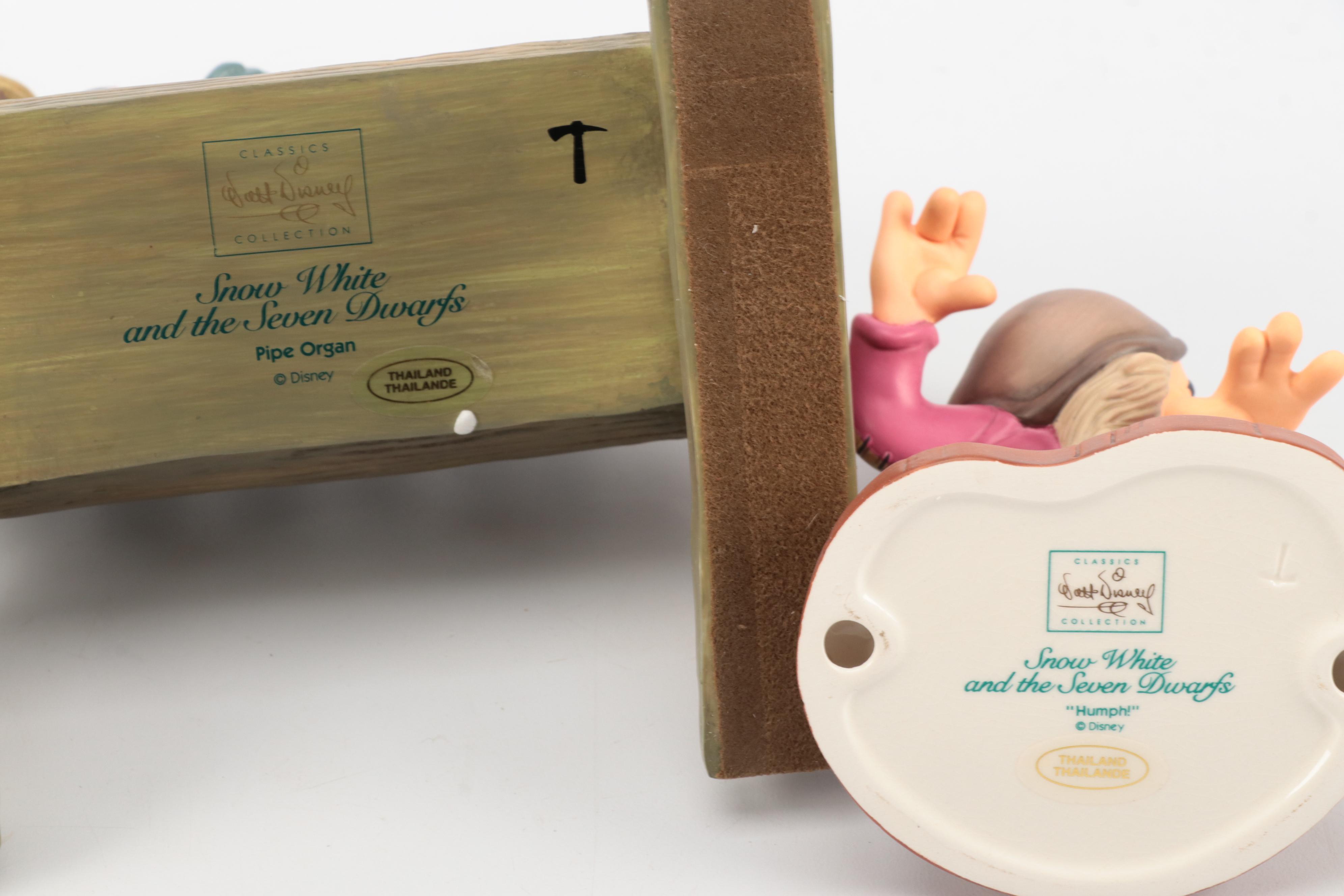 Walt Disney Classics Snow White "Humph!", and Other Ceramic Figurines