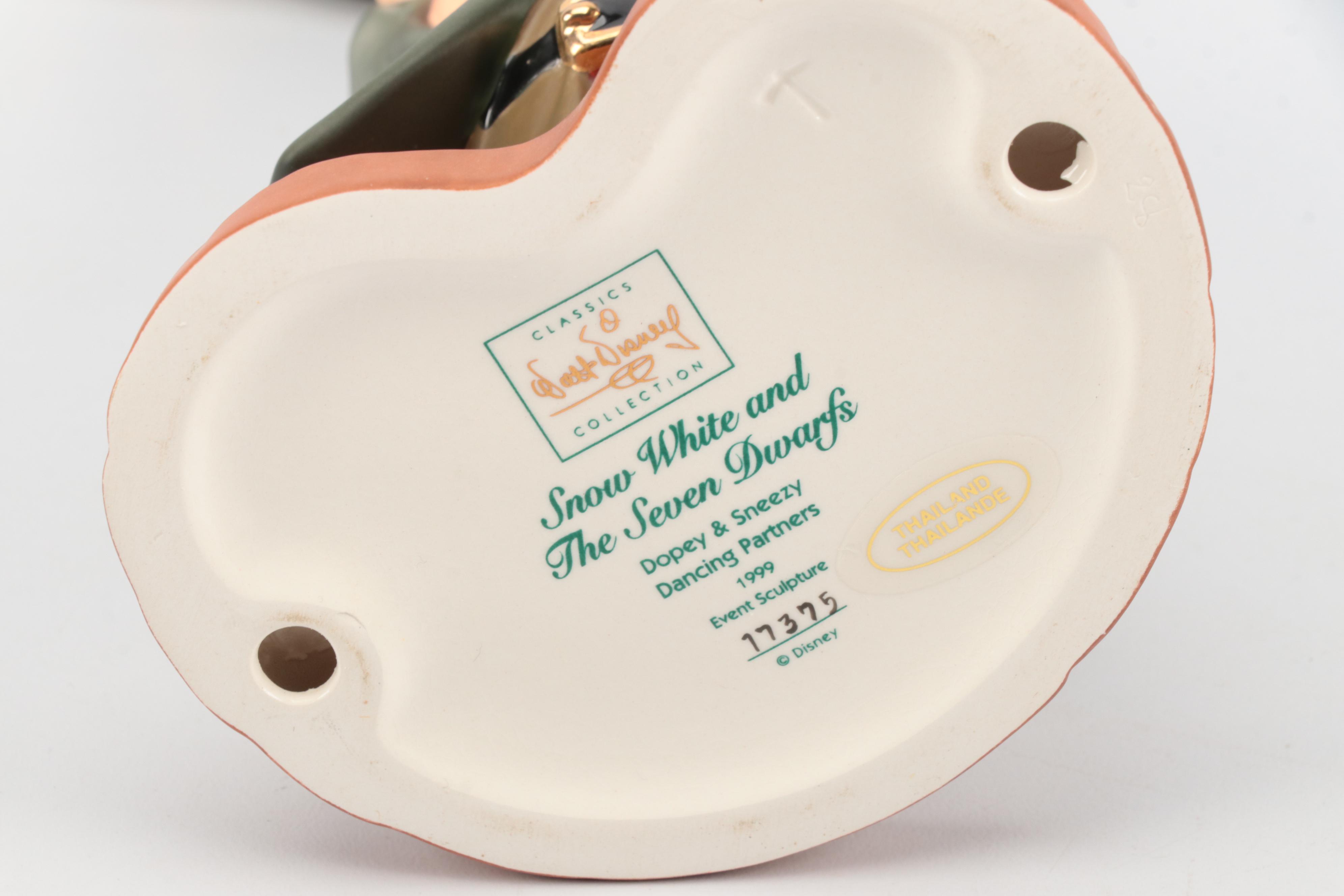 Walt Disney Classics Snow White "Humph!", and Other Ceramic Figurines