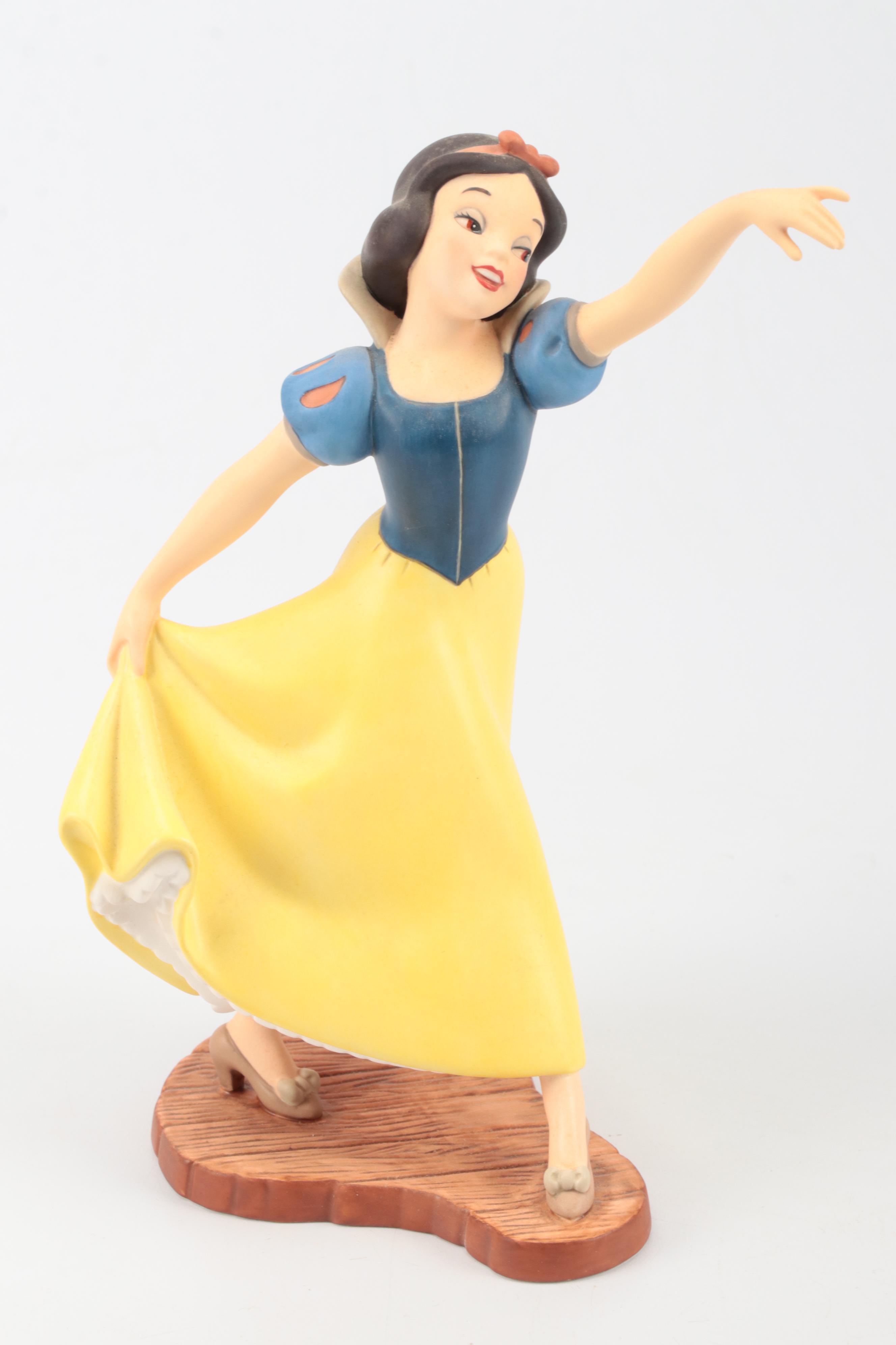 Walt Disney Classics Snow White "Humph!", and Other Ceramic Figurines