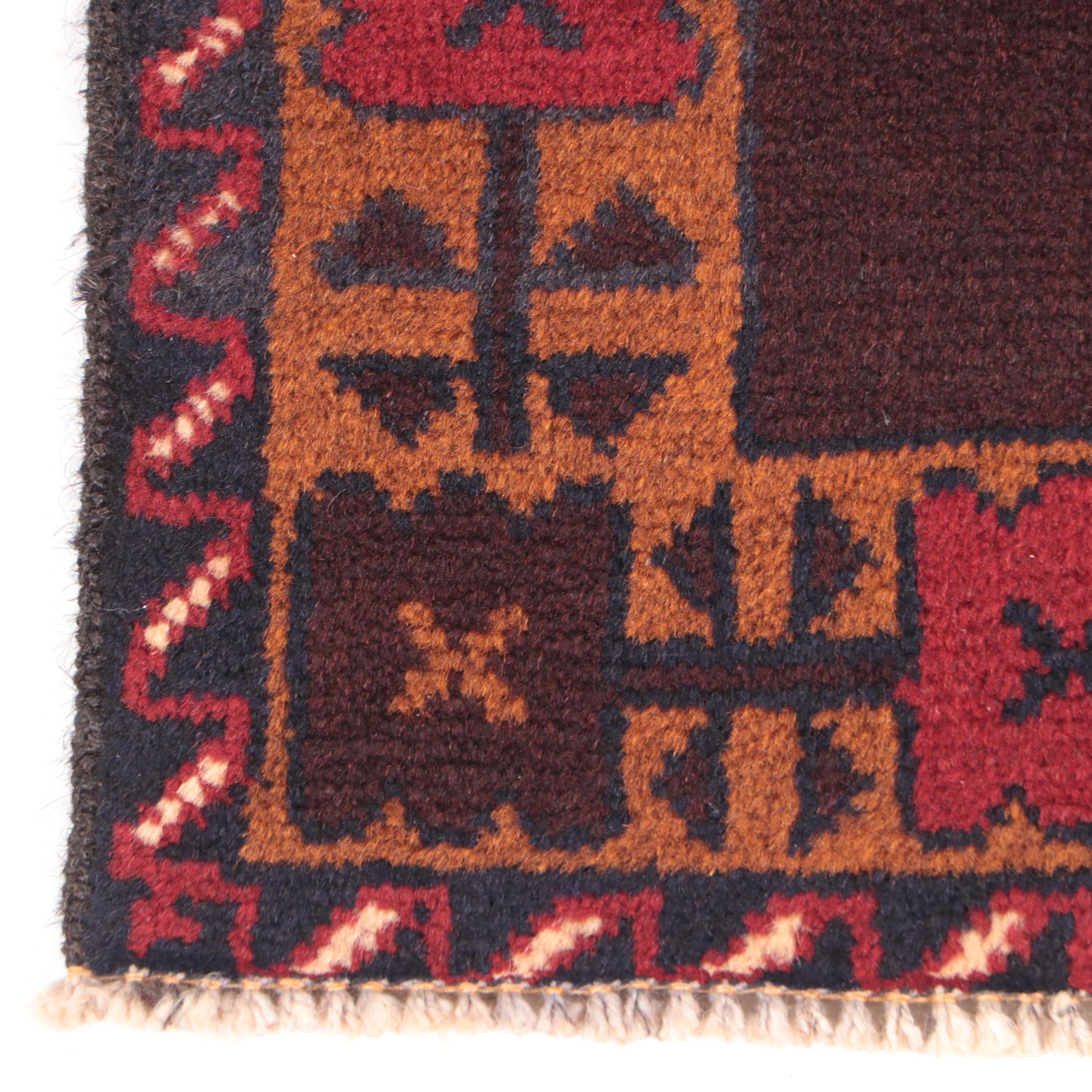 2'10 x 4'8 Hand-Knotted Afghan Taimani Accent Rug