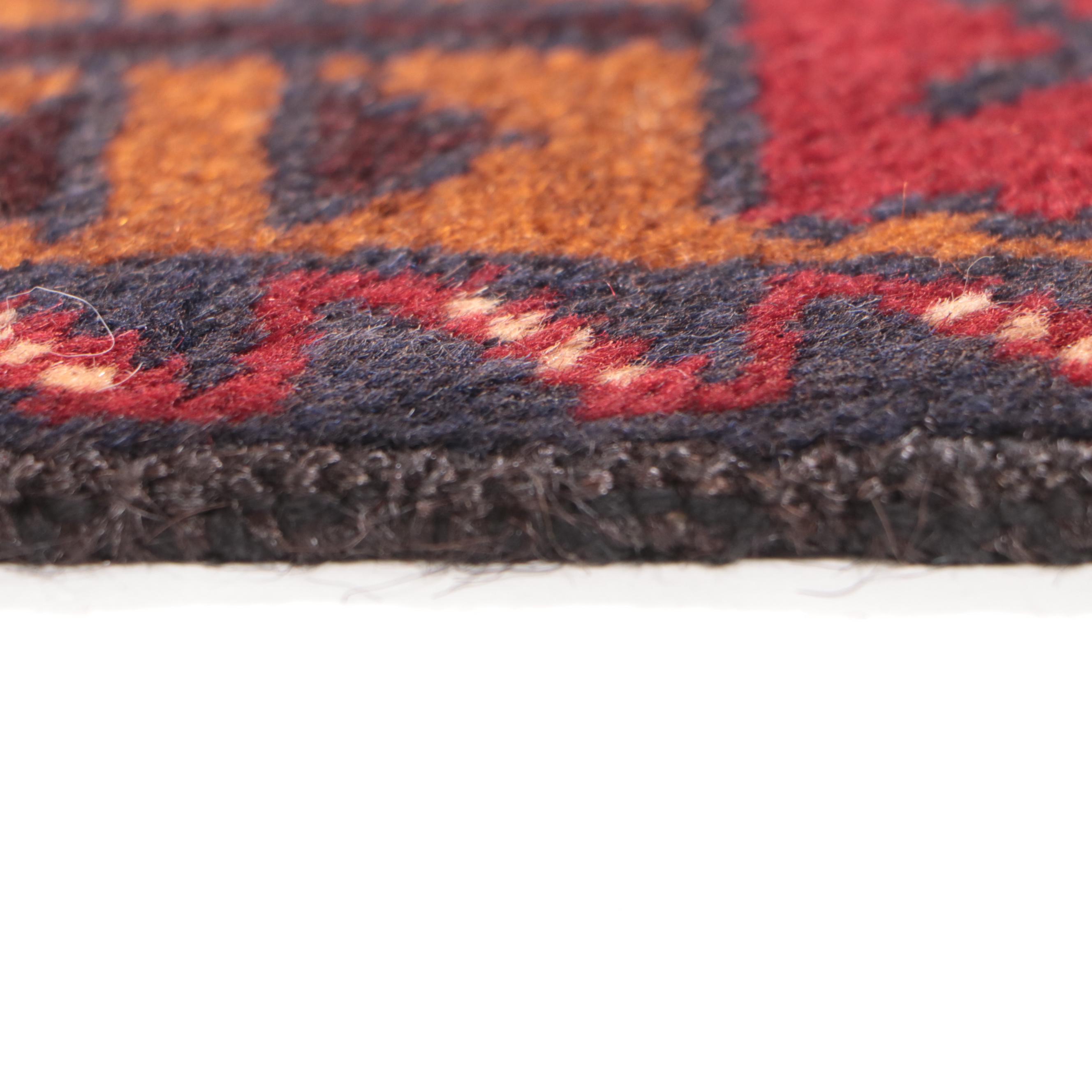 2'10 x 4'8 Hand-Knotted Afghan Taimani Accent Rug