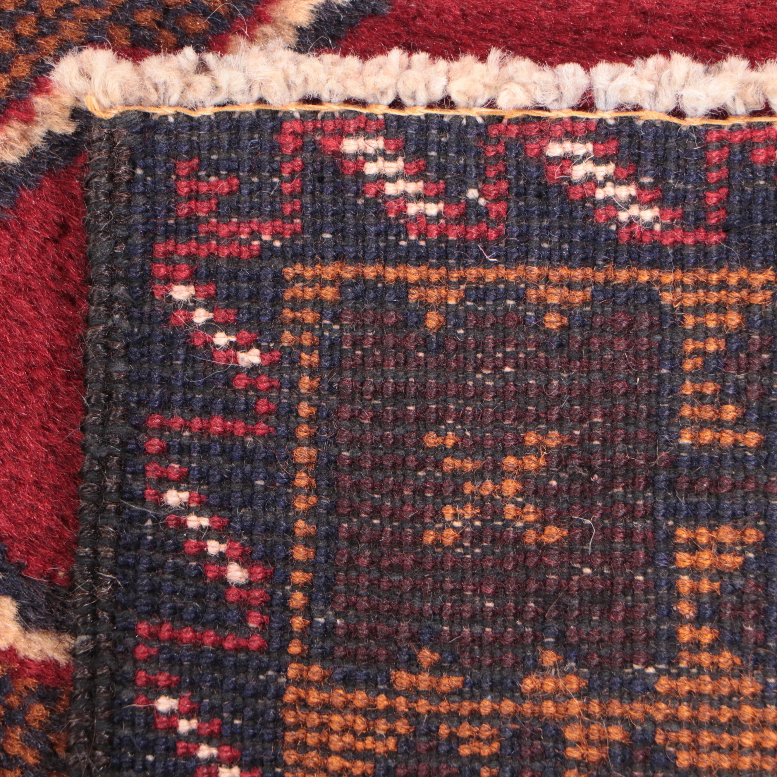 2'10 x 4'8 Hand-Knotted Afghan Taimani Accent Rug