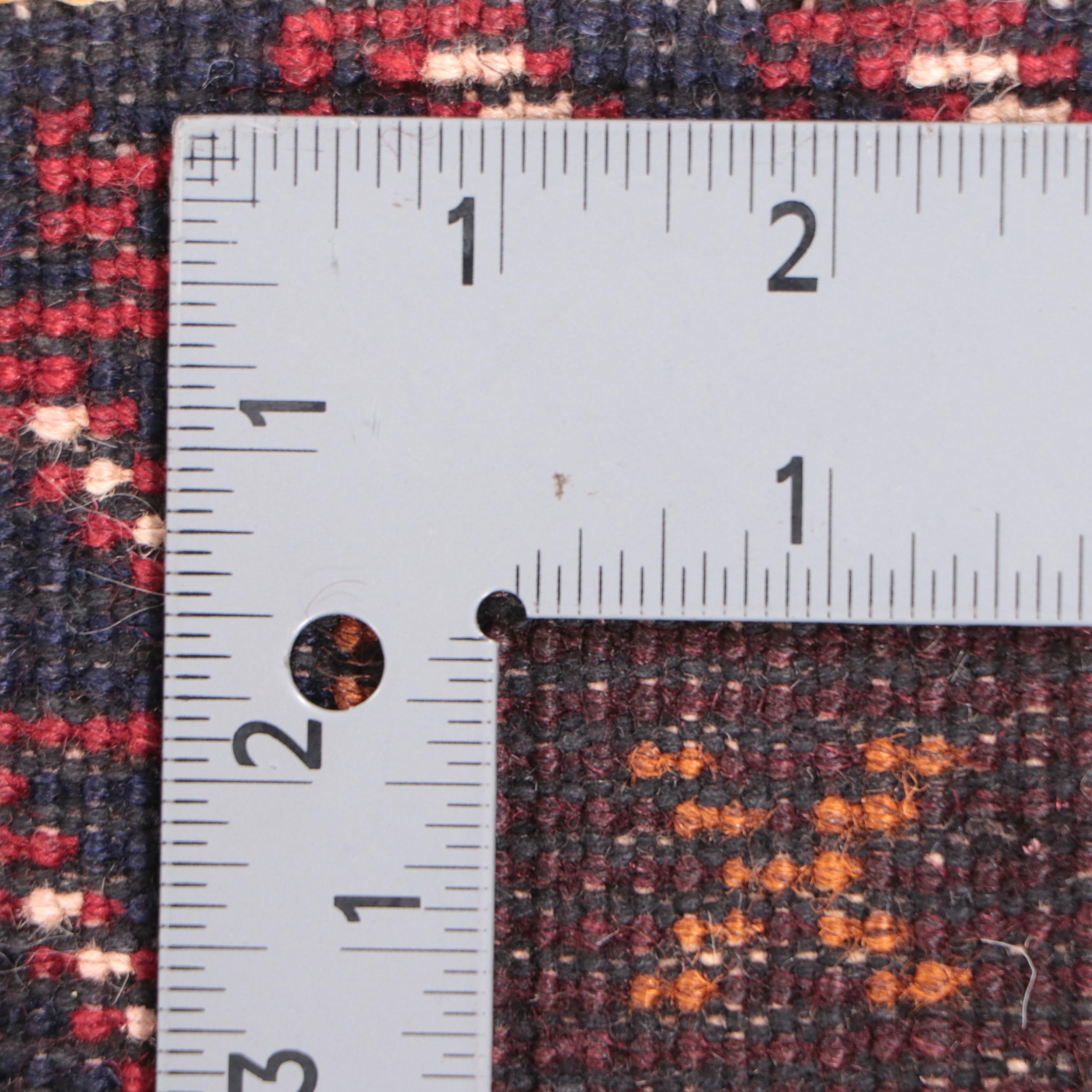 2'10 x 4'8 Hand-Knotted Afghan Taimani Accent Rug