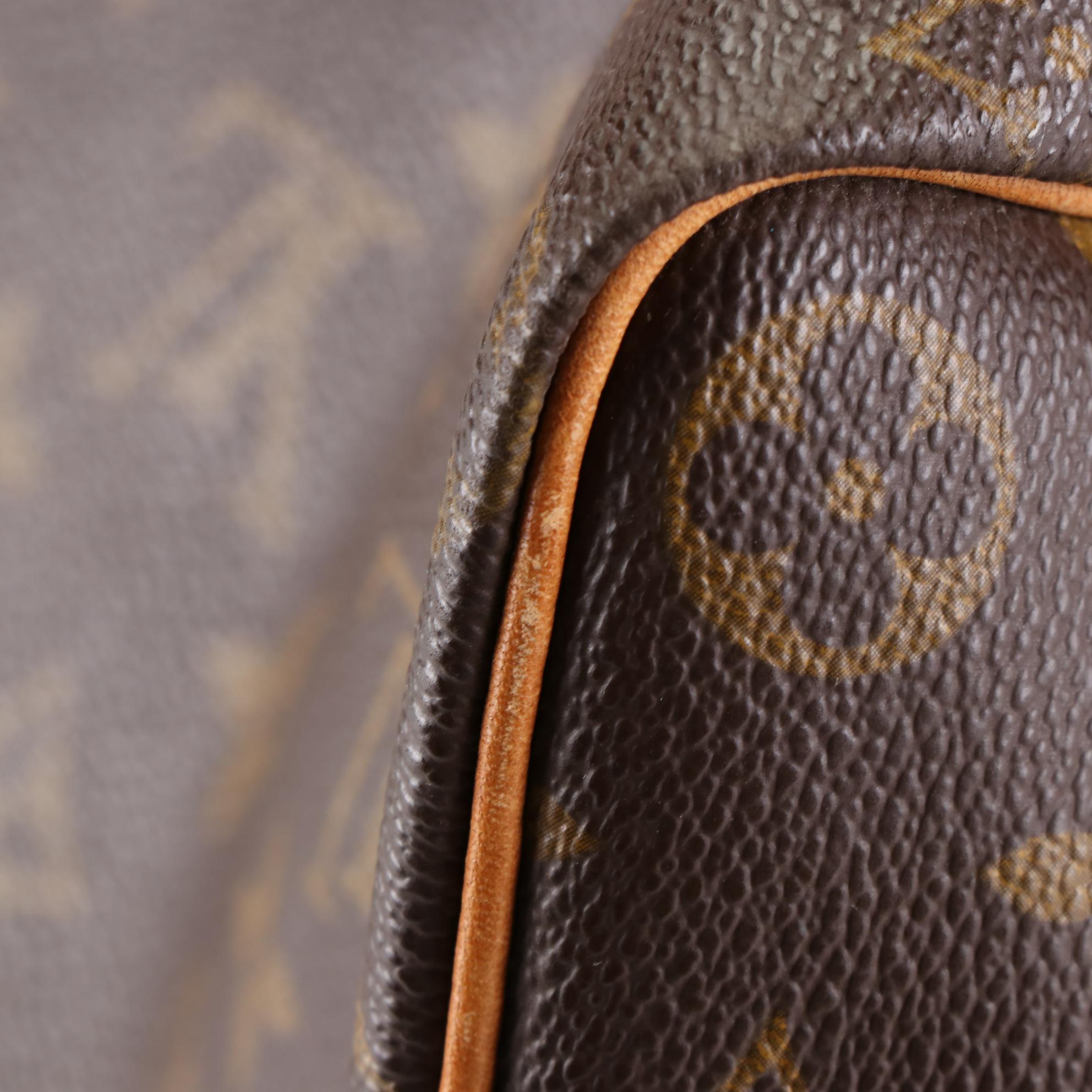 Louis Vuitton Speedy 40 in Monogram Canvas and Vachetta Leather