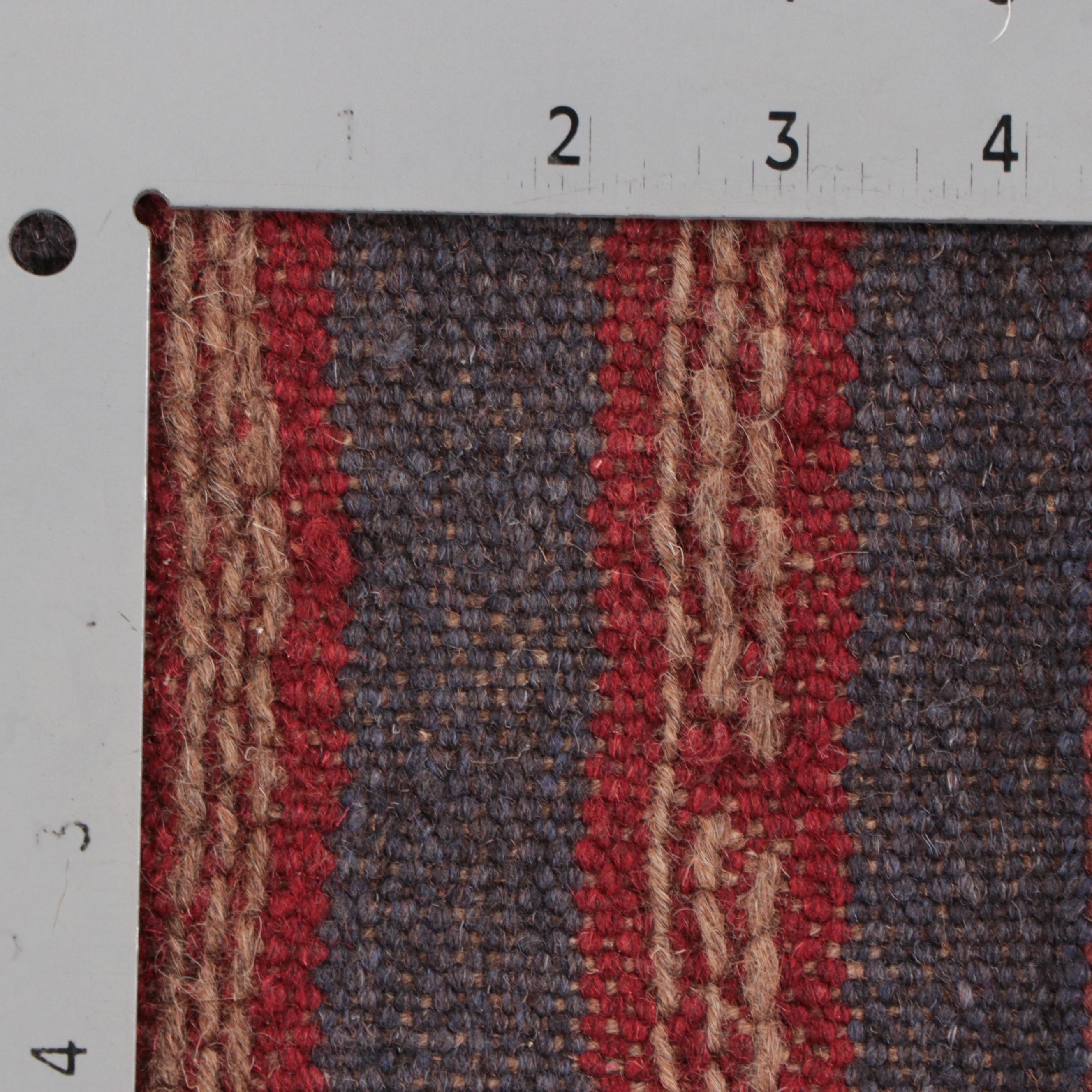 2'1 x 8'3 Hand-Knotted Afghan Mixed Technique Carpet Runner