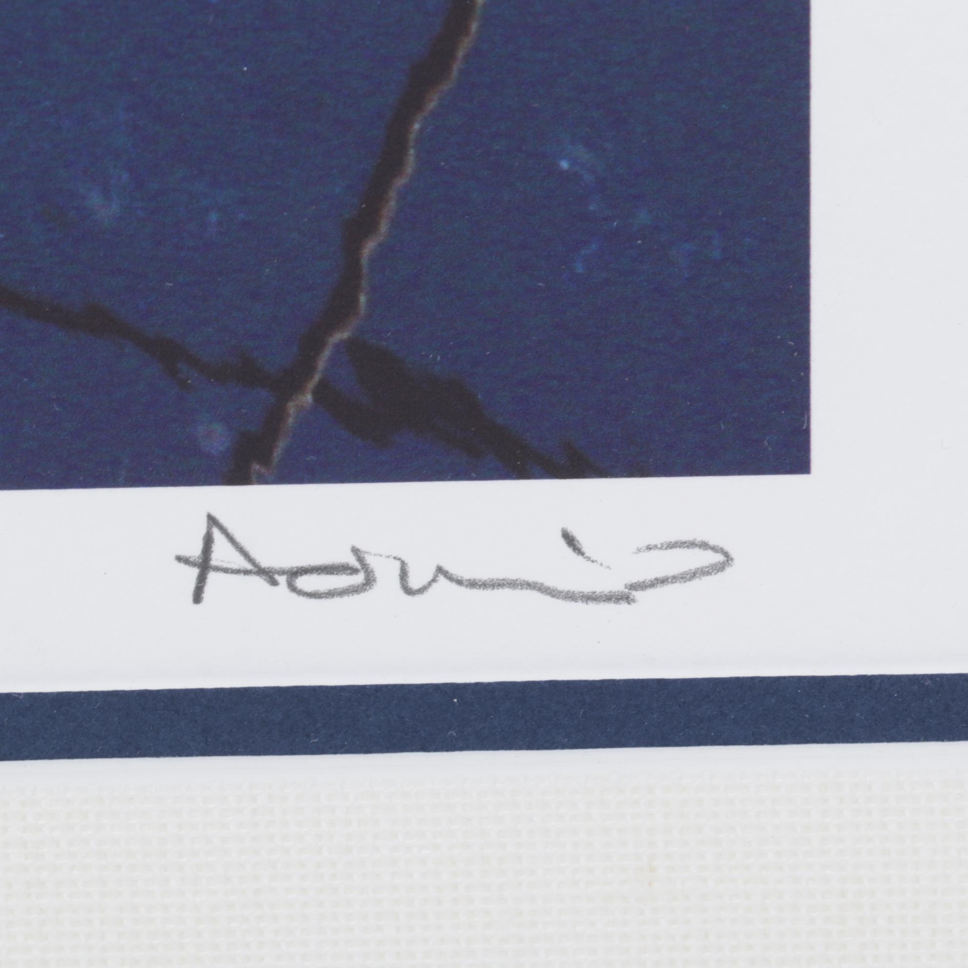 Adrian Lack Giclée "Nautical II," 21st Century