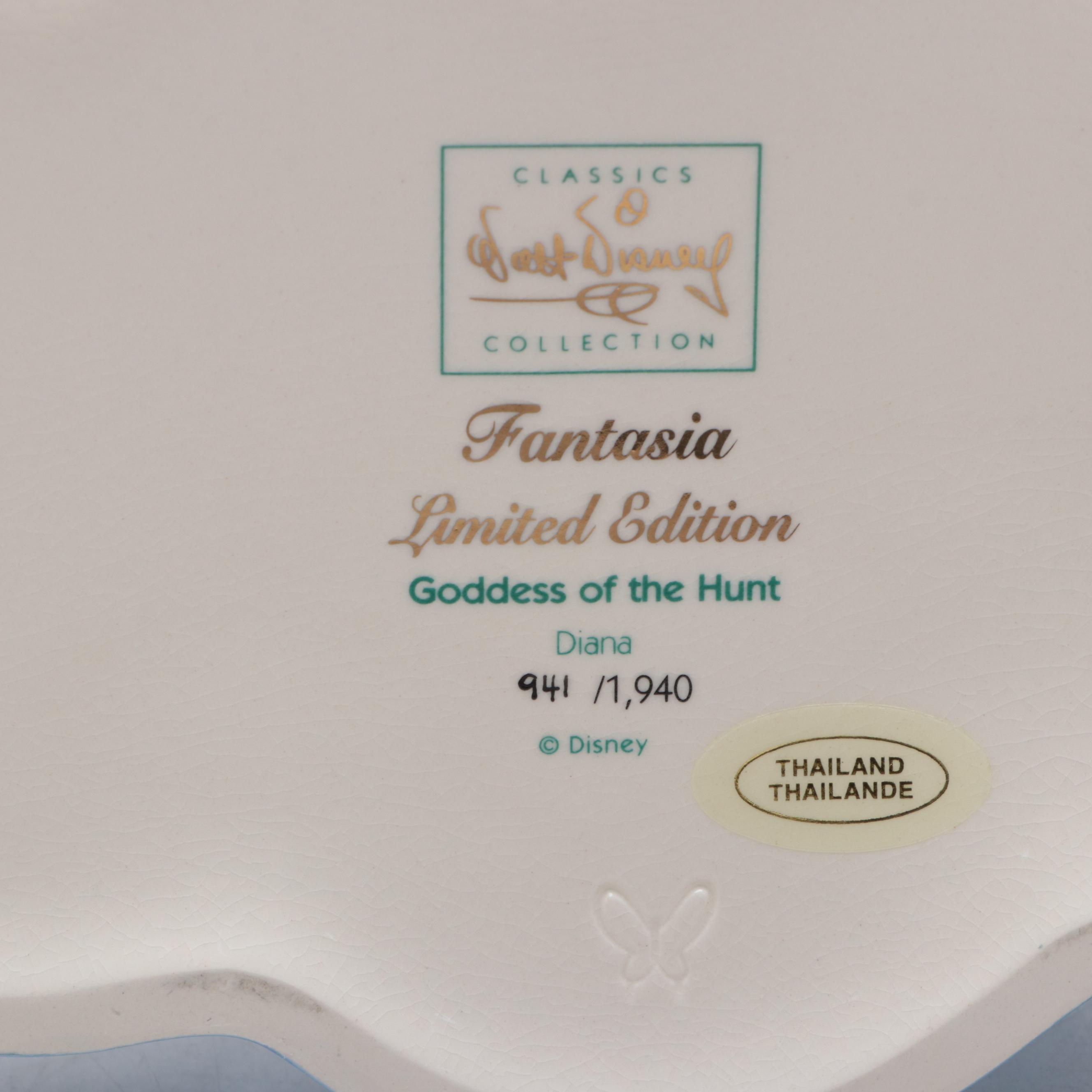 Walt Disney Classics Collection "Fantasia" Ceramic Figurines