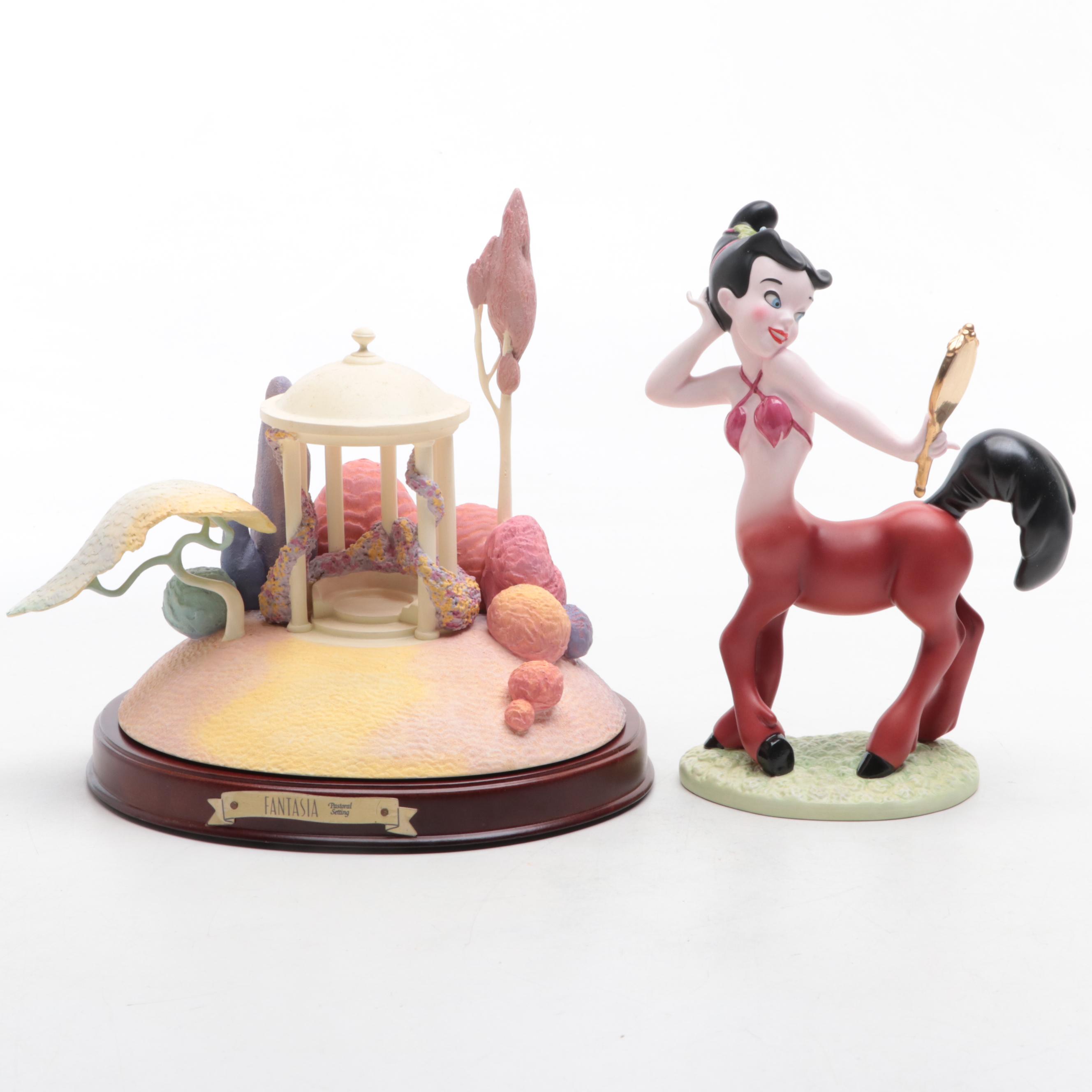 Walt Disney Classics Collection "Fantasia" Ceramic Figurines