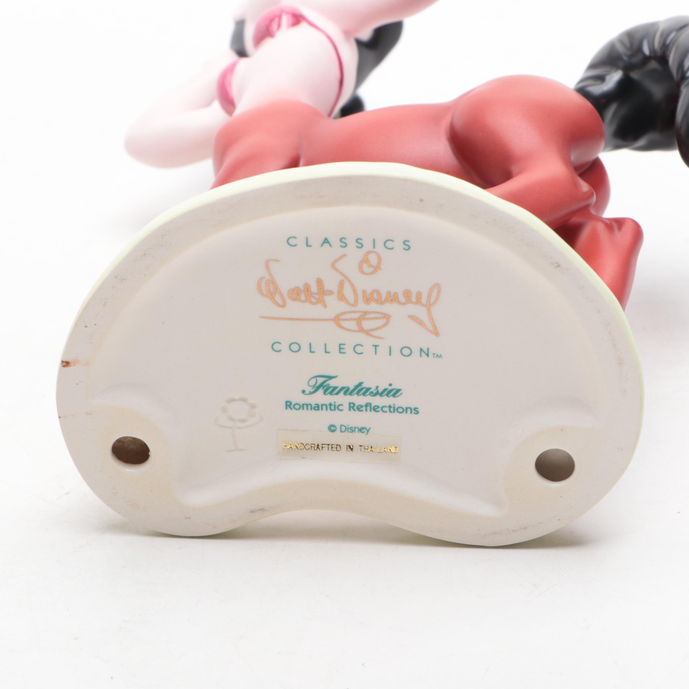 Walt Disney Classics Collection "Fantasia" Ceramic Figurines