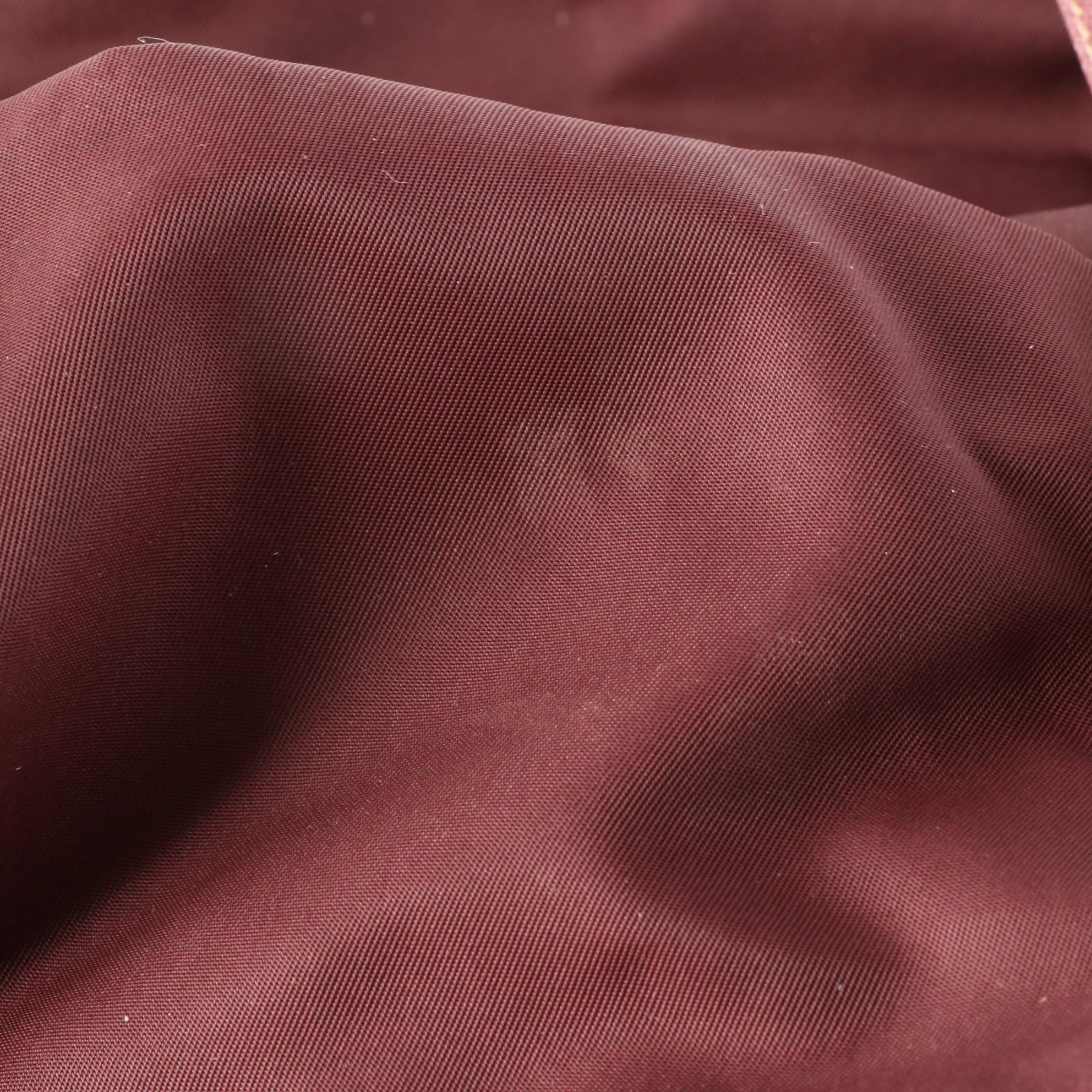 Prada Nylon Tessuto and Leather Shoulder Bag