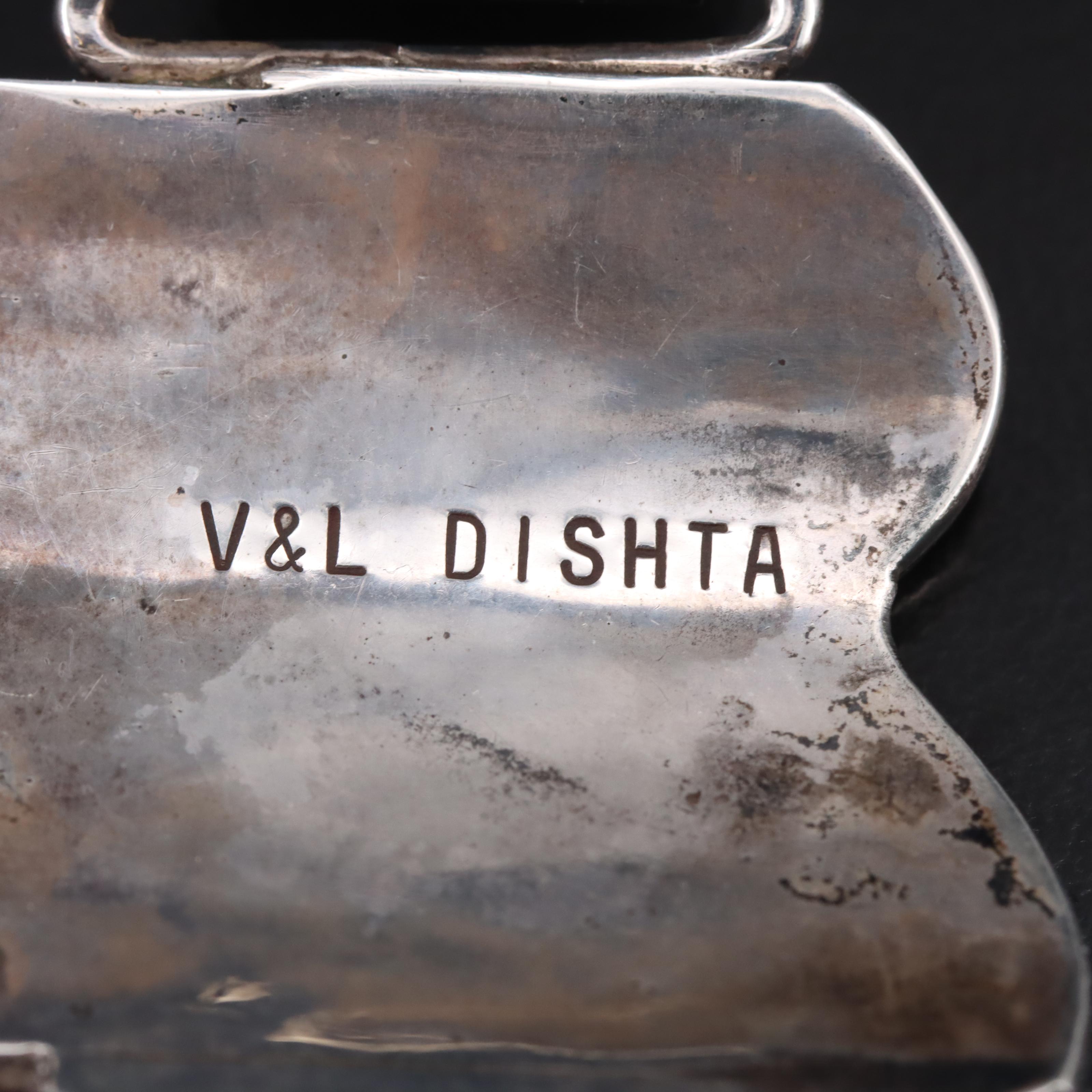 Sterling V&L Dishta Zuni Conestogo Wagon Expansion Watch Band