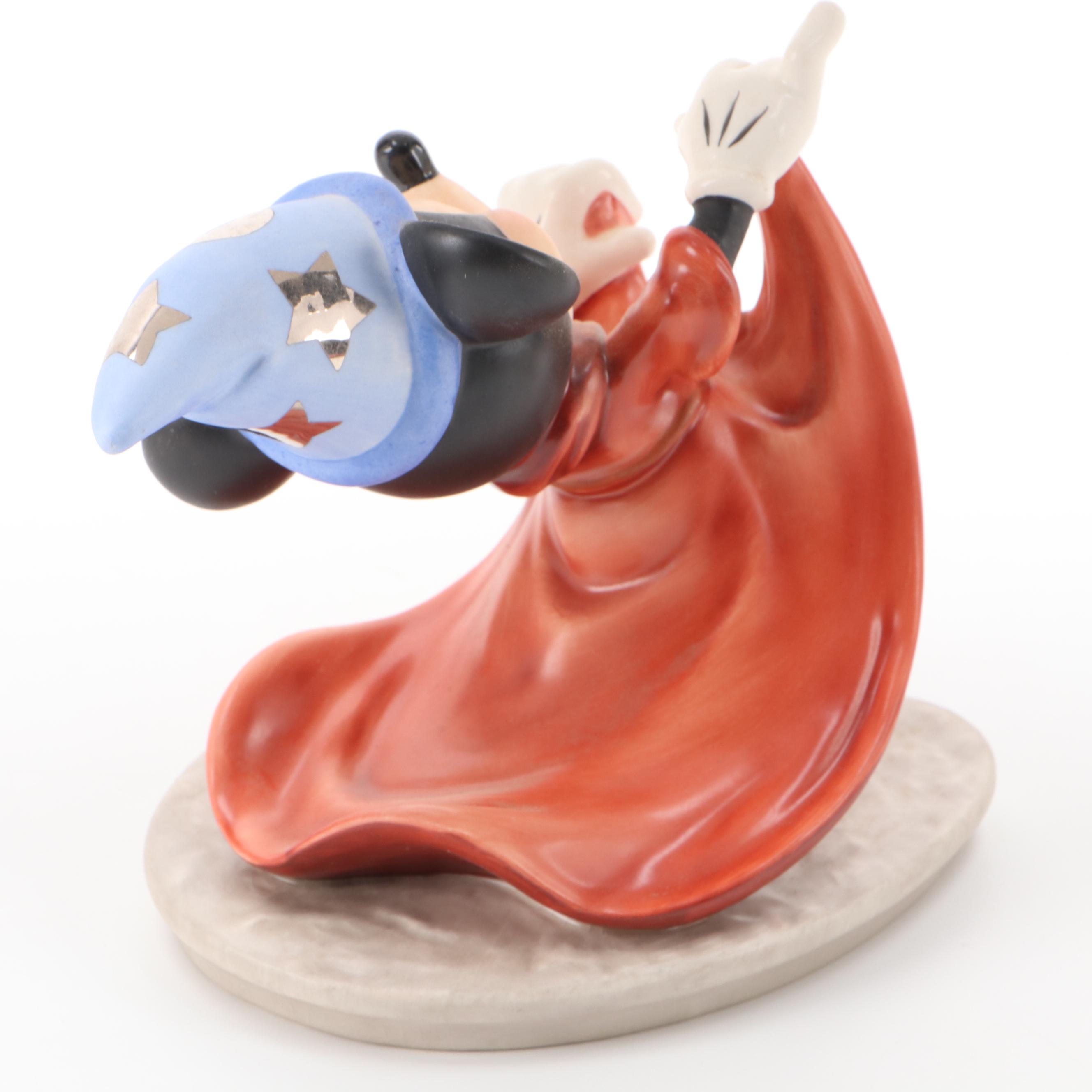 Walt Disney Classics Collection "The Sorcerer's Apprentice" Ceramic Figurines