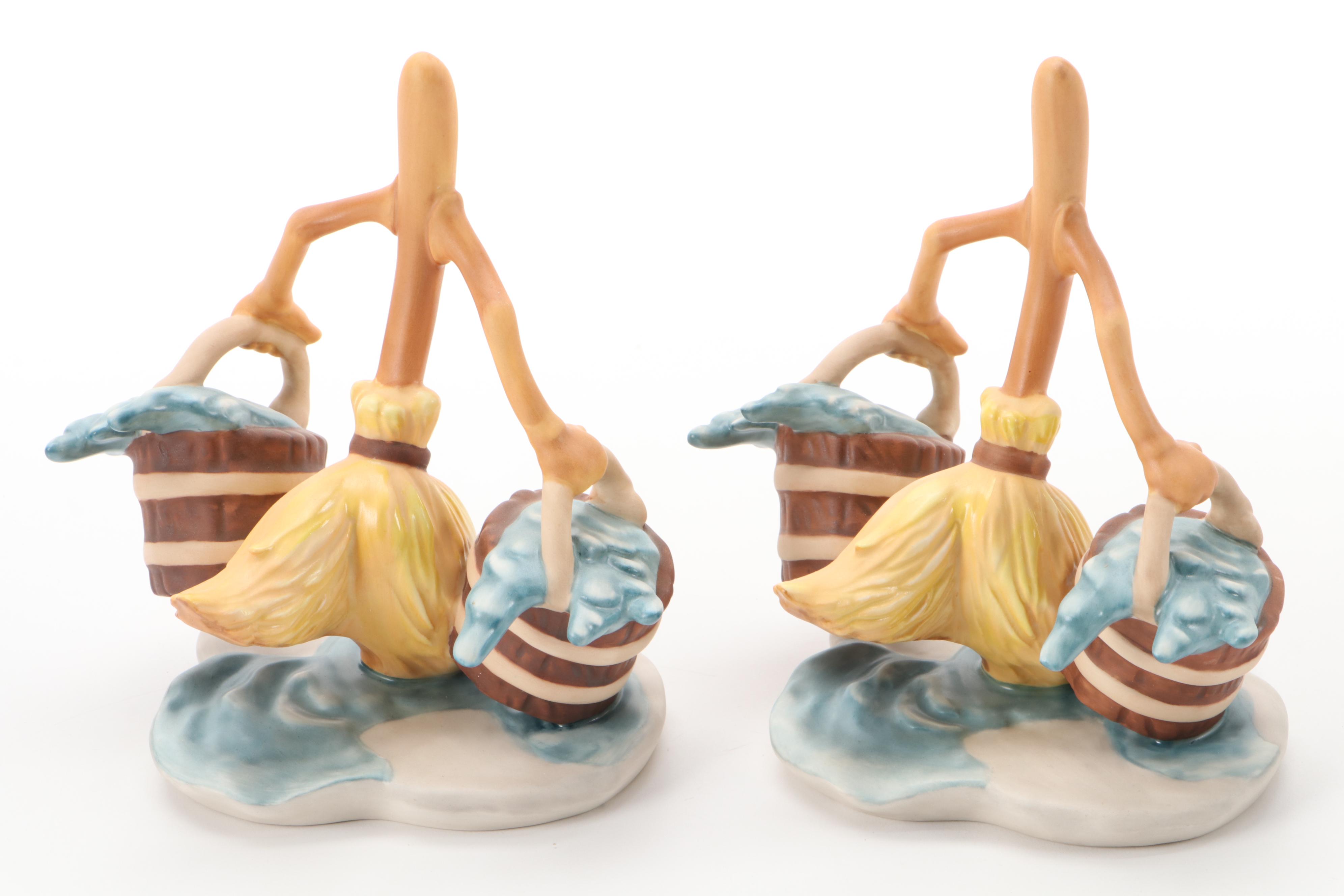 Walt Disney Classics Collection "The Sorcerer's Apprentice" Ceramic Figurines