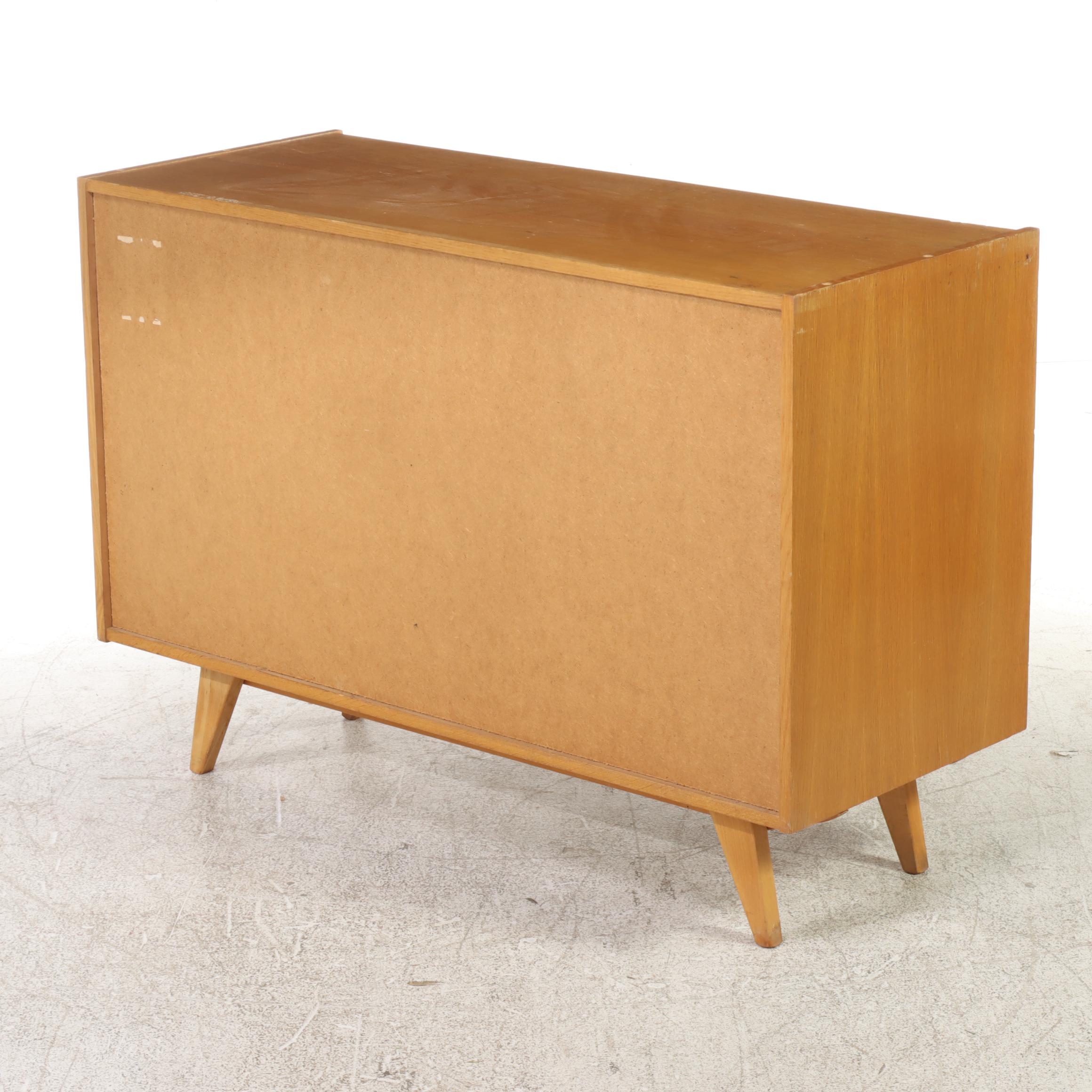 Jiří Jiroutek for Interiér Praha Oak Chest of Drawers, Mid-20th Century