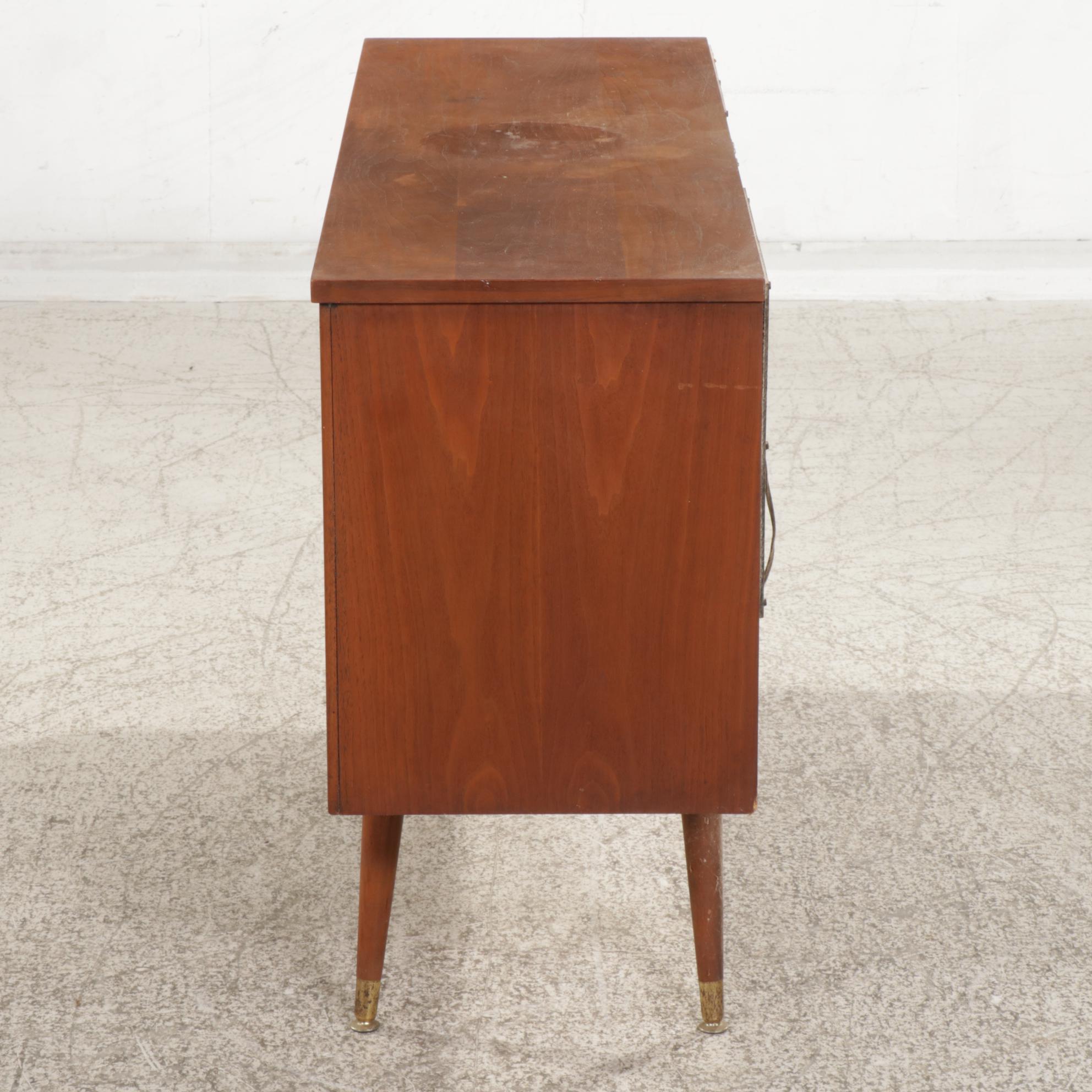 Curtis Mathes Console Cabinet With Phonograph and Radio