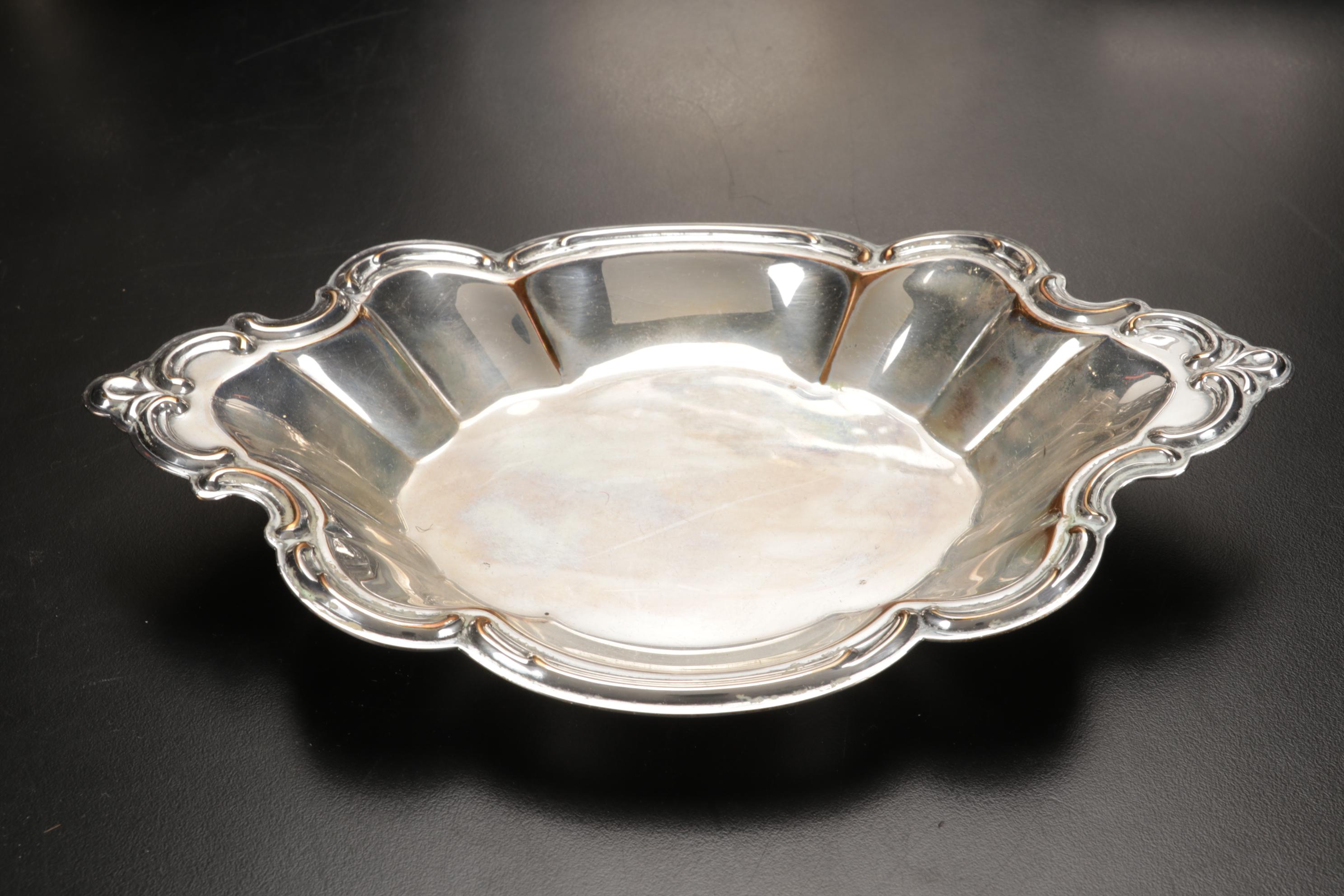 Oneida "Grosvenor" Silver Plate Flatware and Other Silver Plate Serving Pieces