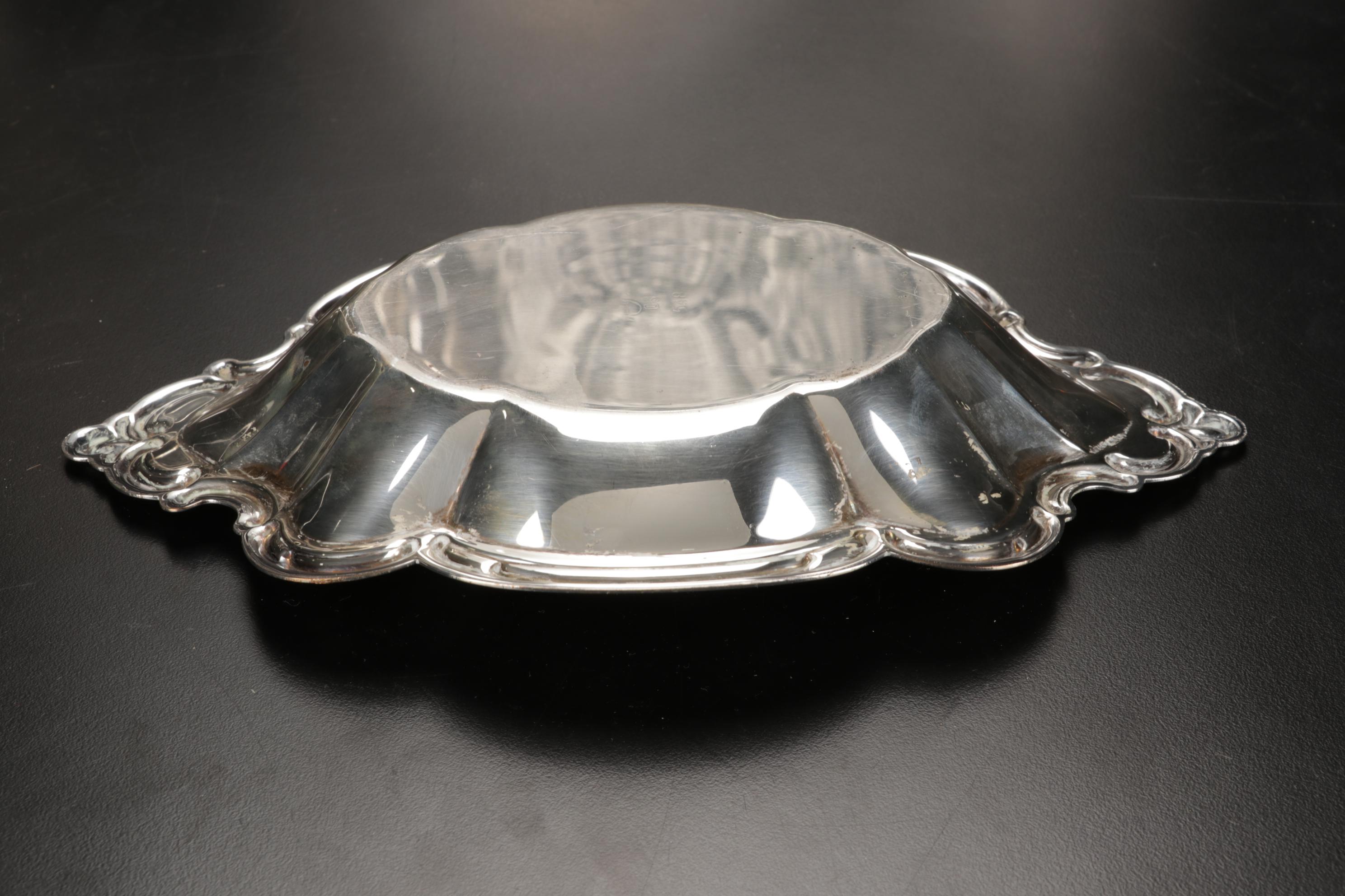 Oneida "Grosvenor" Silver Plate Flatware and Other Silver Plate Serving Pieces