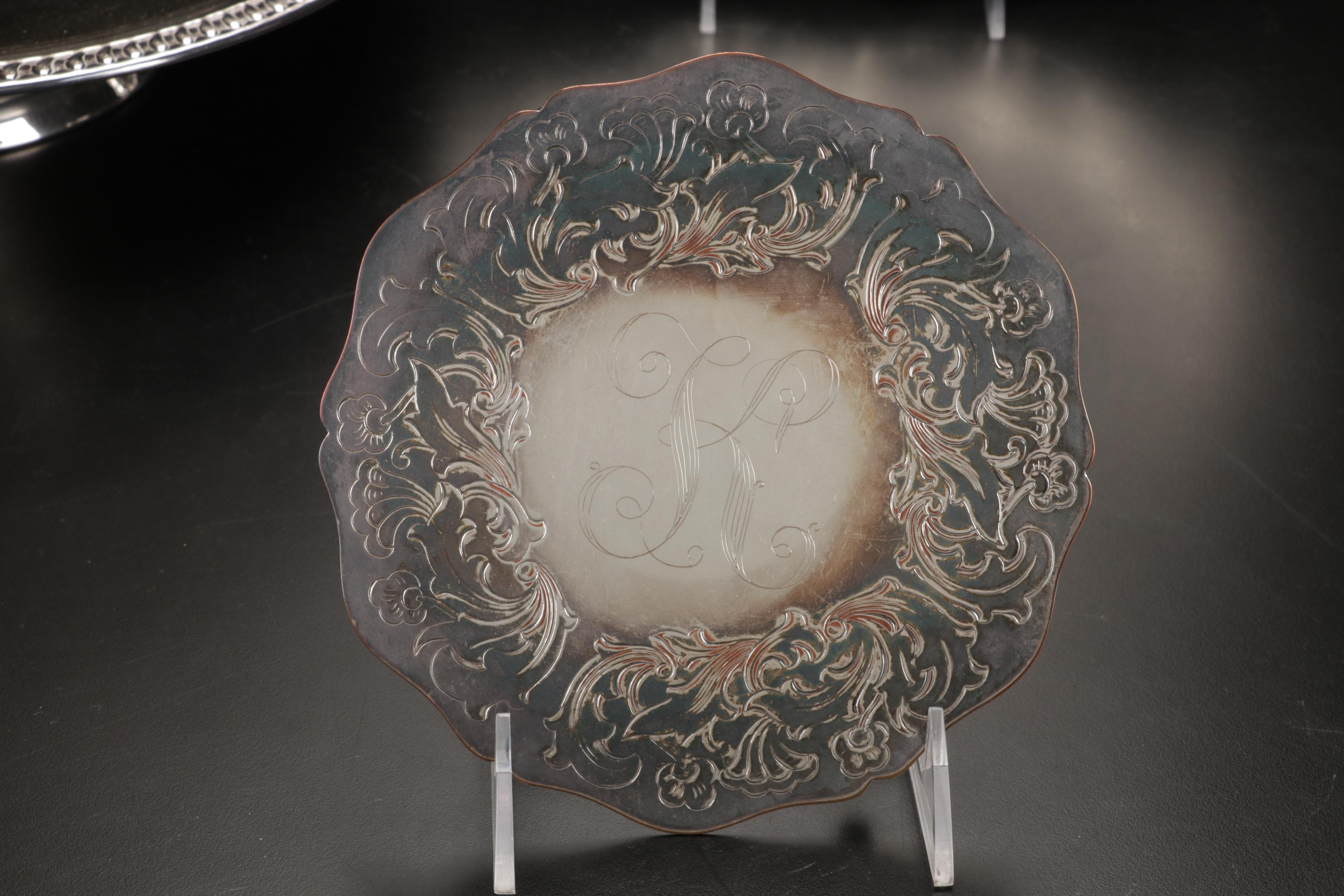 Oneida "Grosvenor" Silver Plate Flatware and Other Silver Plate Serving Pieces