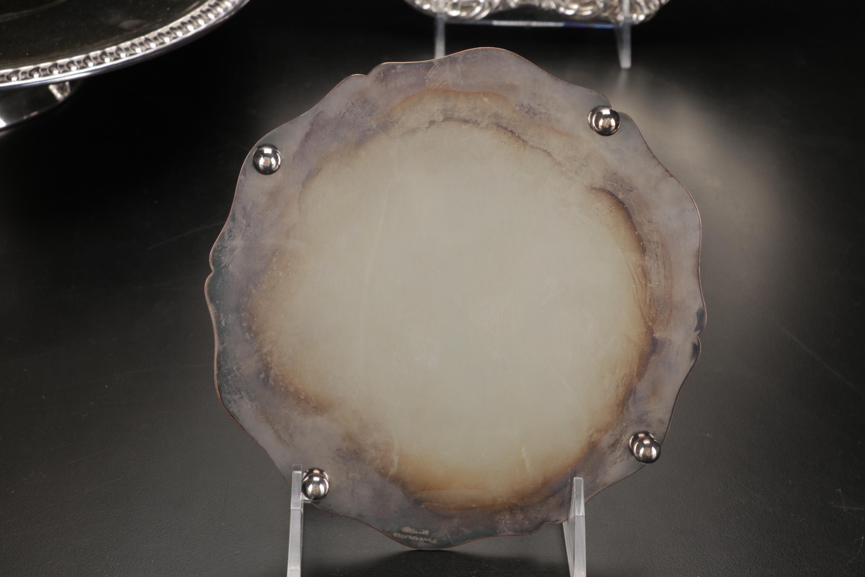 Oneida "Grosvenor" Silver Plate Flatware and Other Silver Plate Serving Pieces