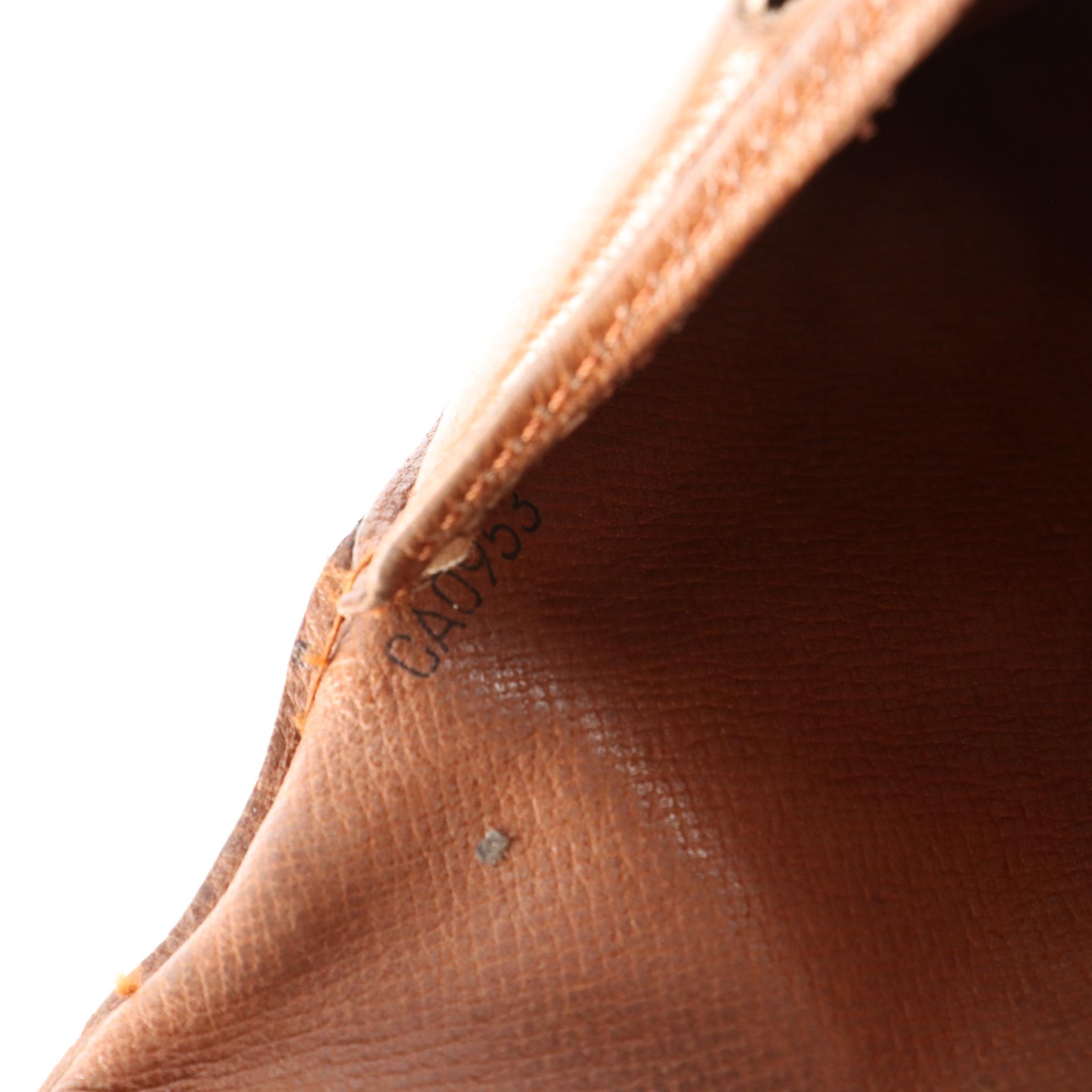 Louis Vuitton Pochette-Passeport Organizer in Monogram Canvas and Leather