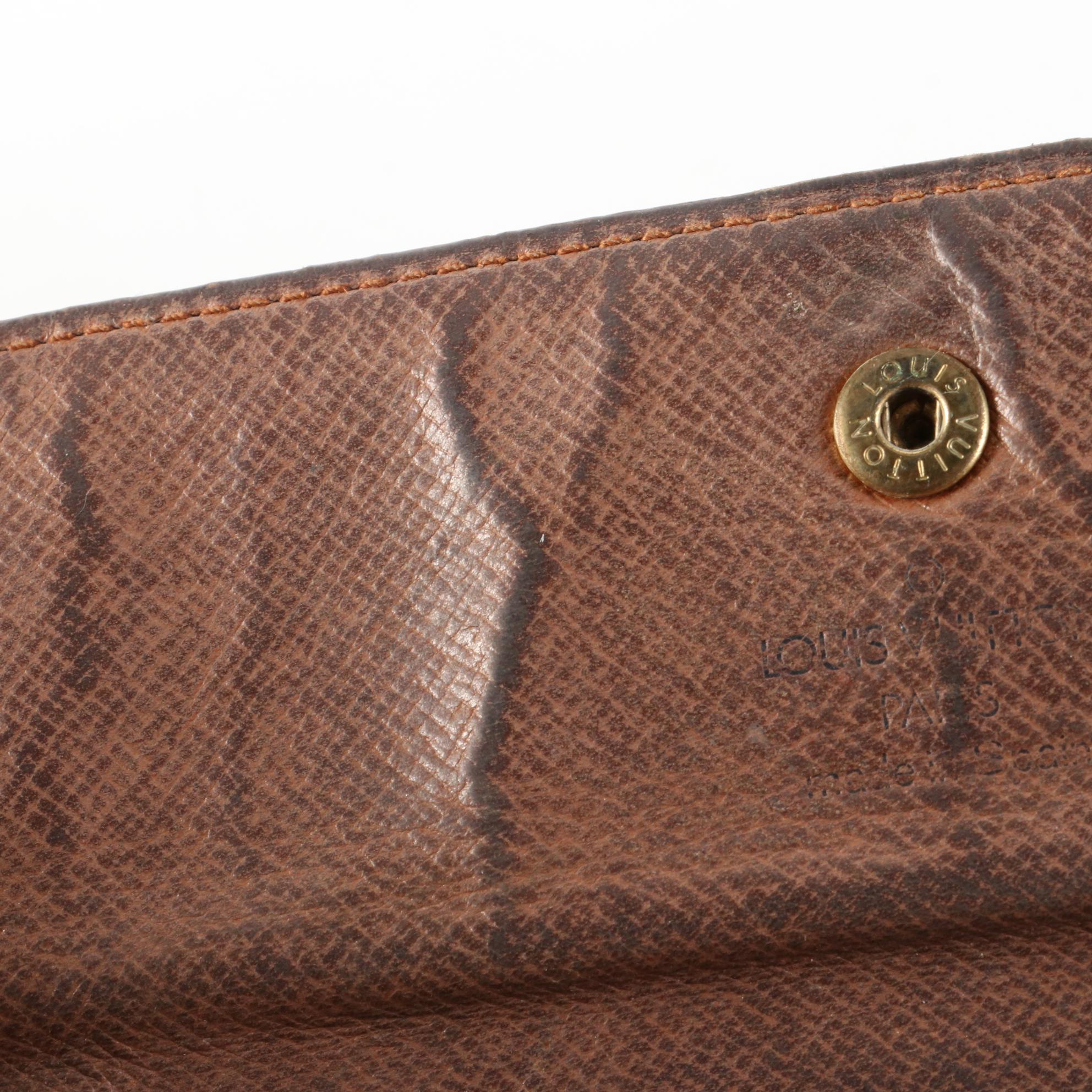 Louis Vuitton Pochette-Passeport Organizer in Monogram Canvas and Leather