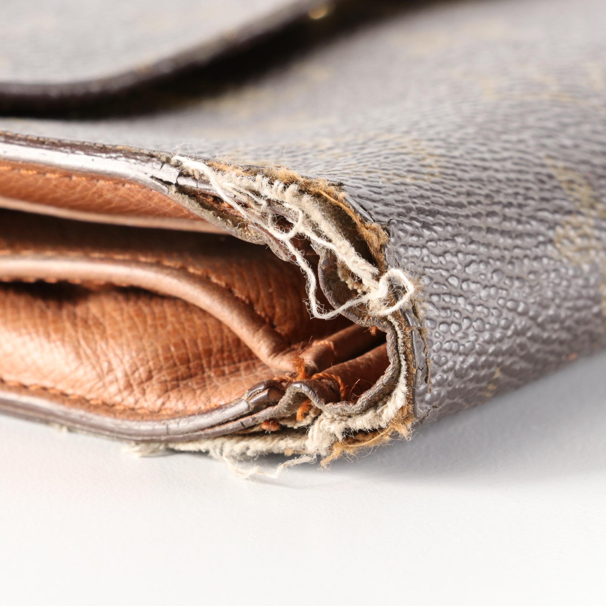 Louis Vuitton Pochette-Passeport Organizer in Monogram Canvas and Leather