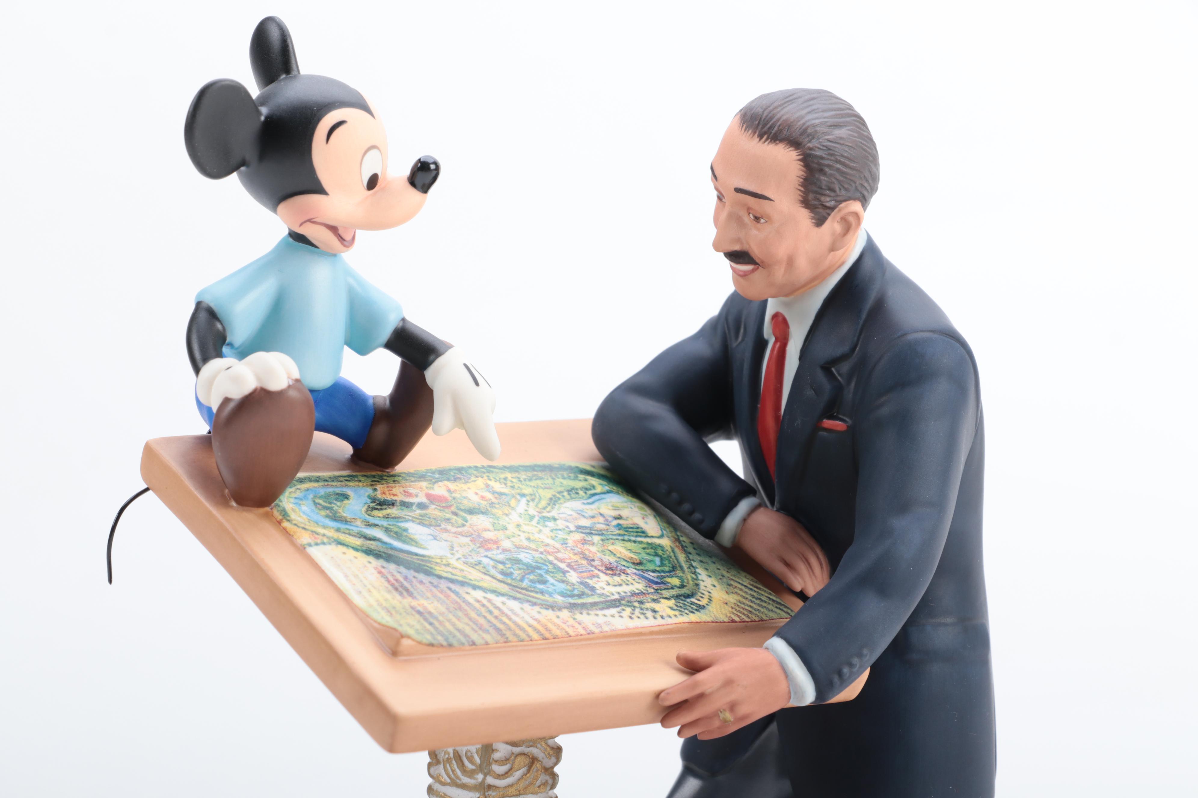 Limited Edition "Sharing the Vision" and More Ceramic Mickey Mouse Figurines