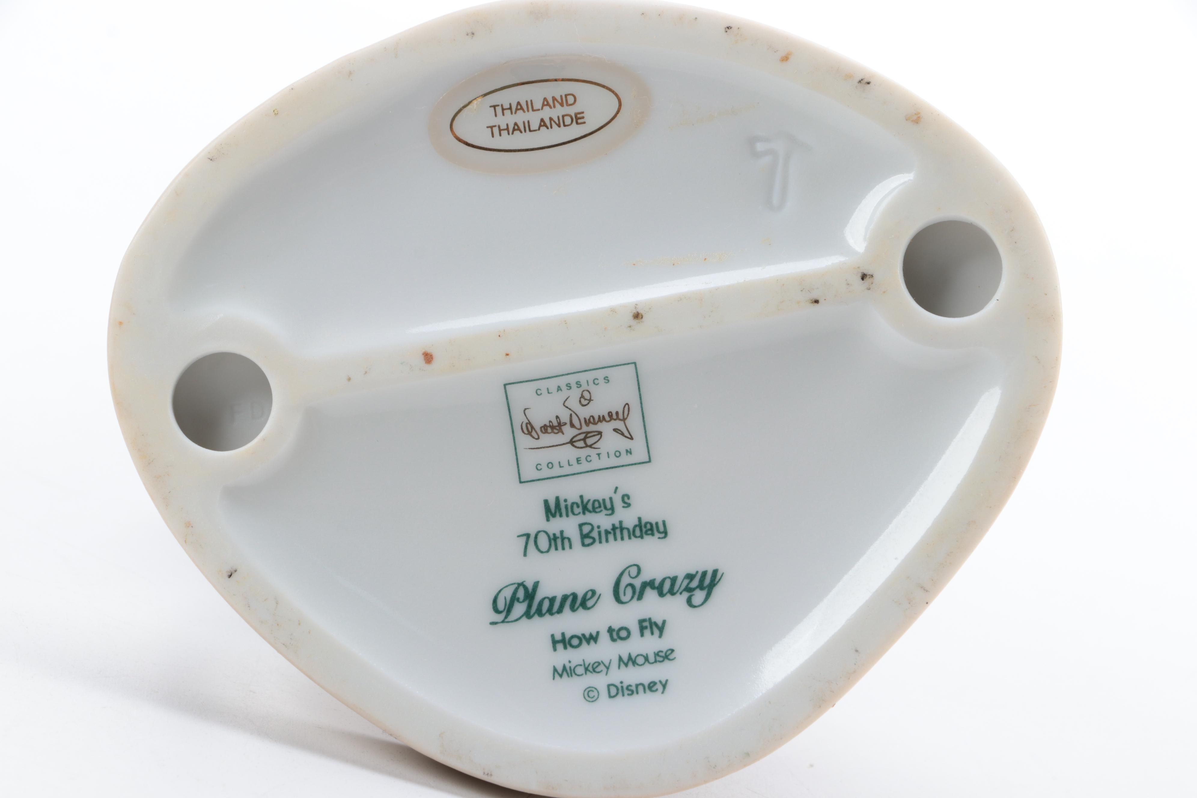 Limited Edition "Sharing the Vision" and More Ceramic Mickey Mouse Figurines