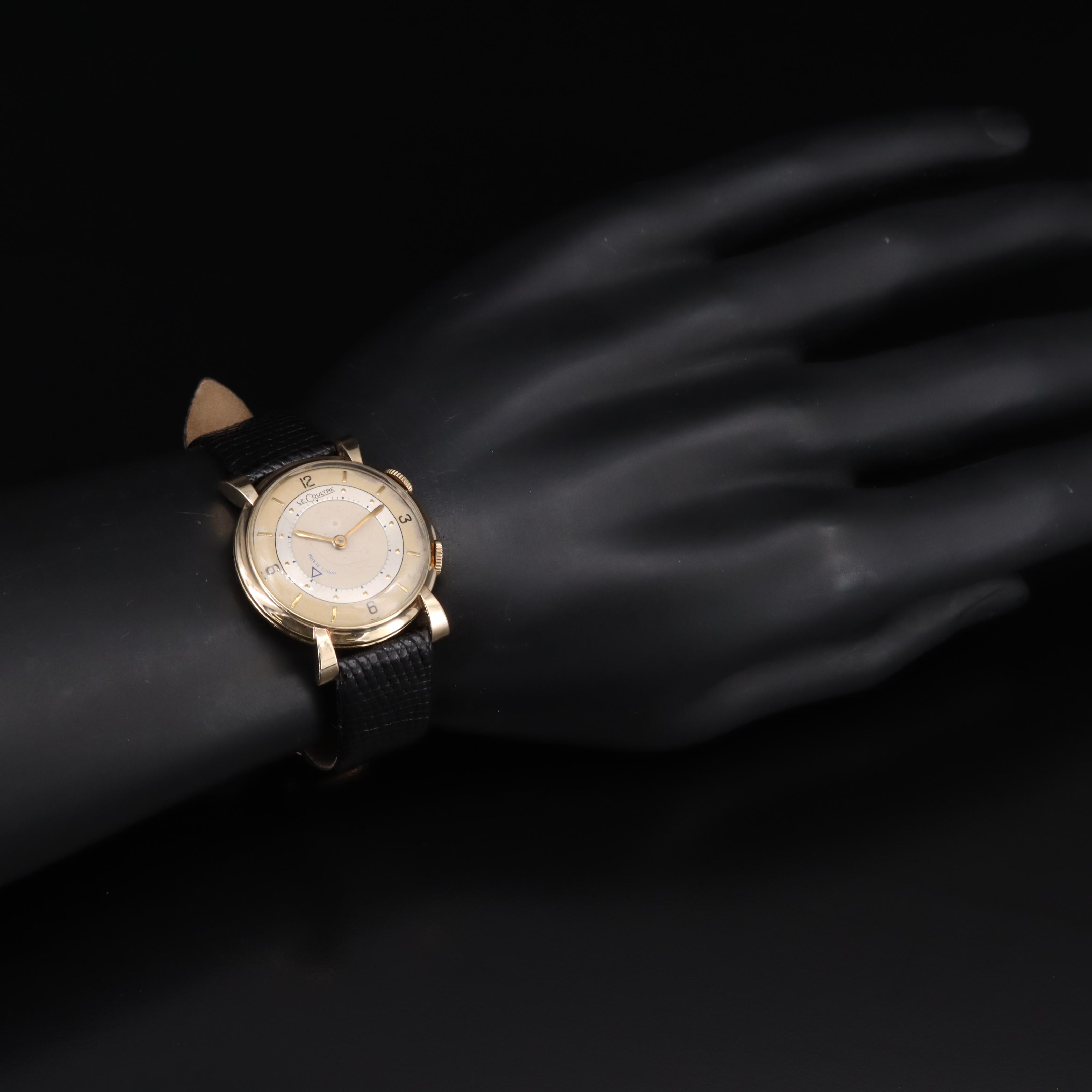 Vintage LeCoultre Wrist Alarm Watch