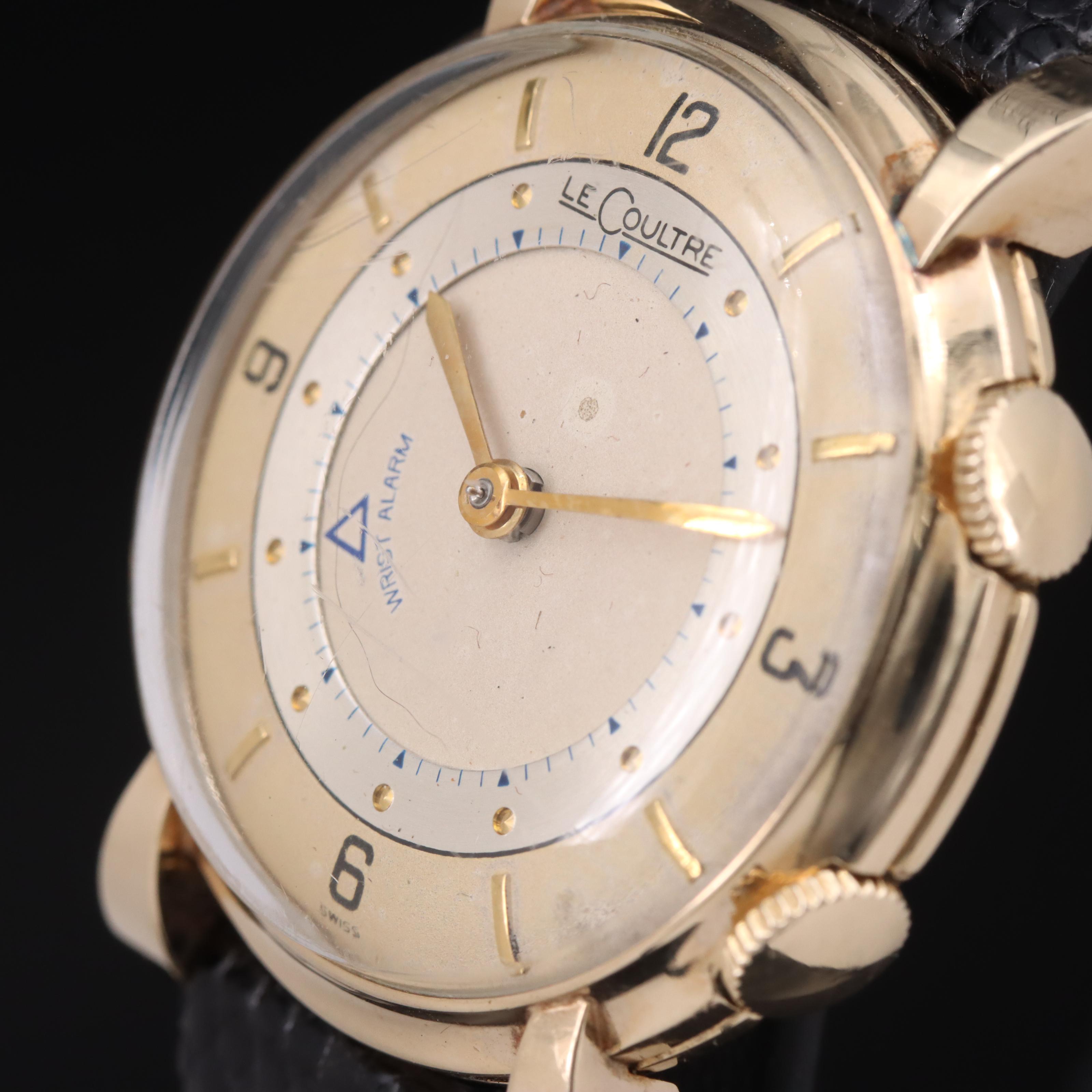 Vintage LeCoultre Wrist Alarm Watch