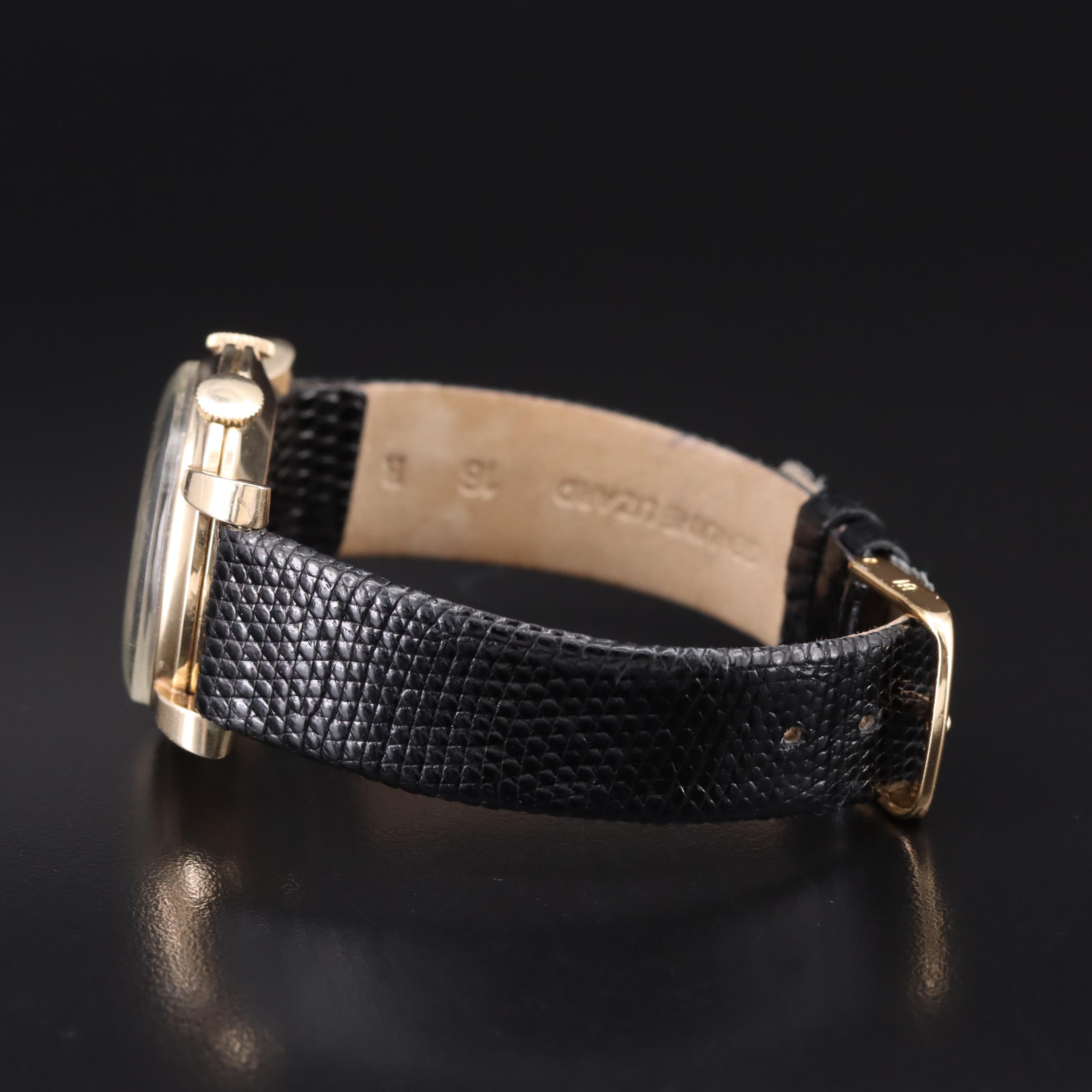 Vintage LeCoultre Wrist Alarm Watch