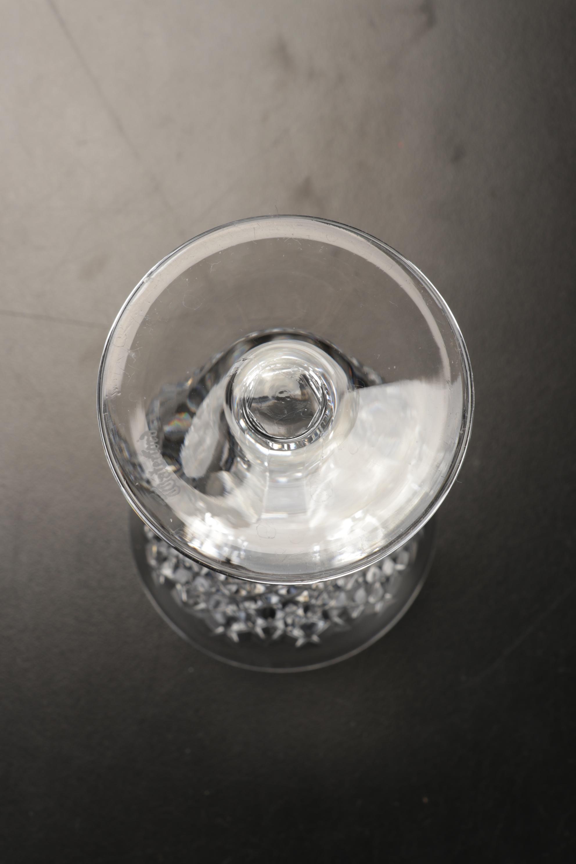 Waterford Crystal "Alana" Claret Wine Glasses, 1952-2022