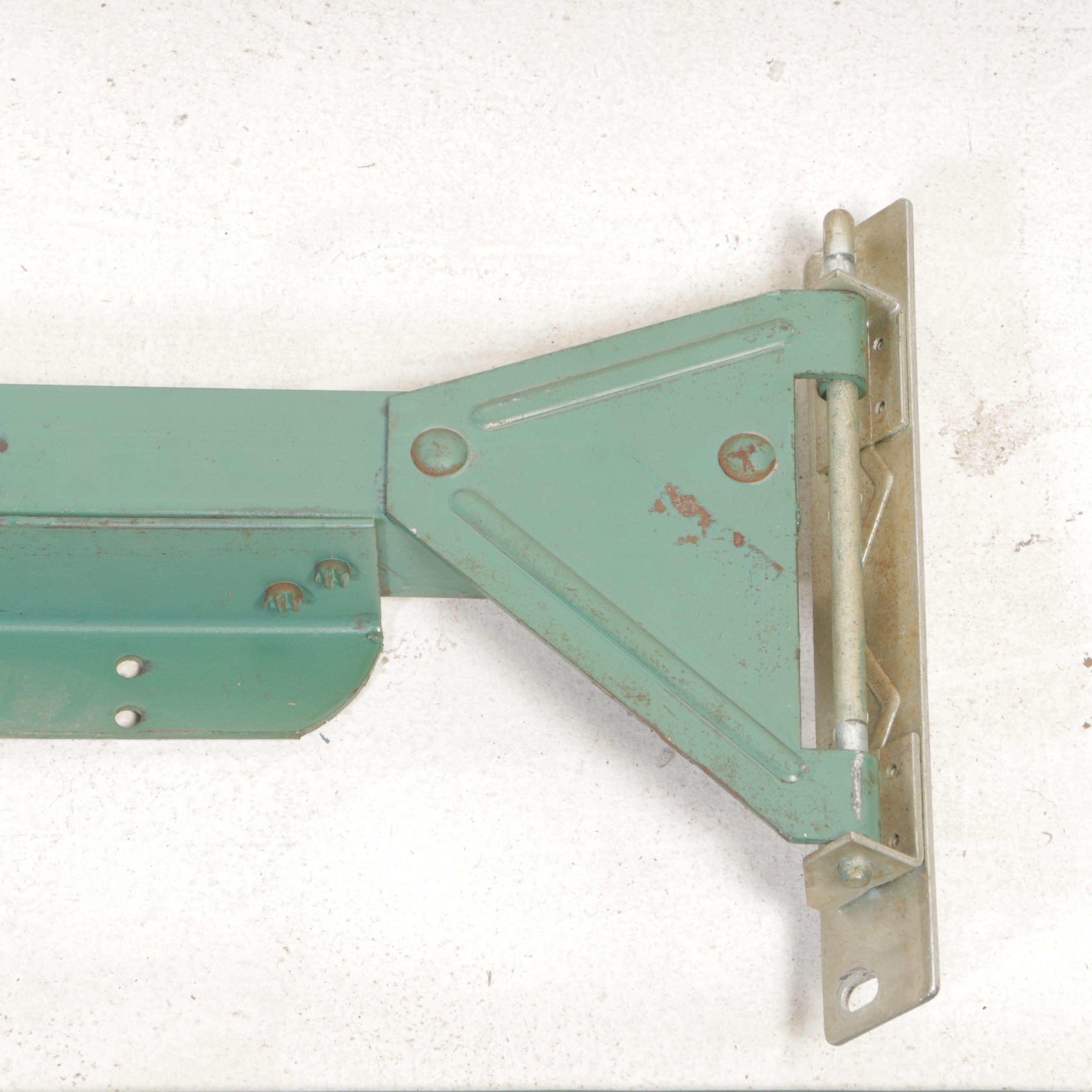 National of Mt. Airy Directoire Style Cherrywood King Headboard & Metal Frame