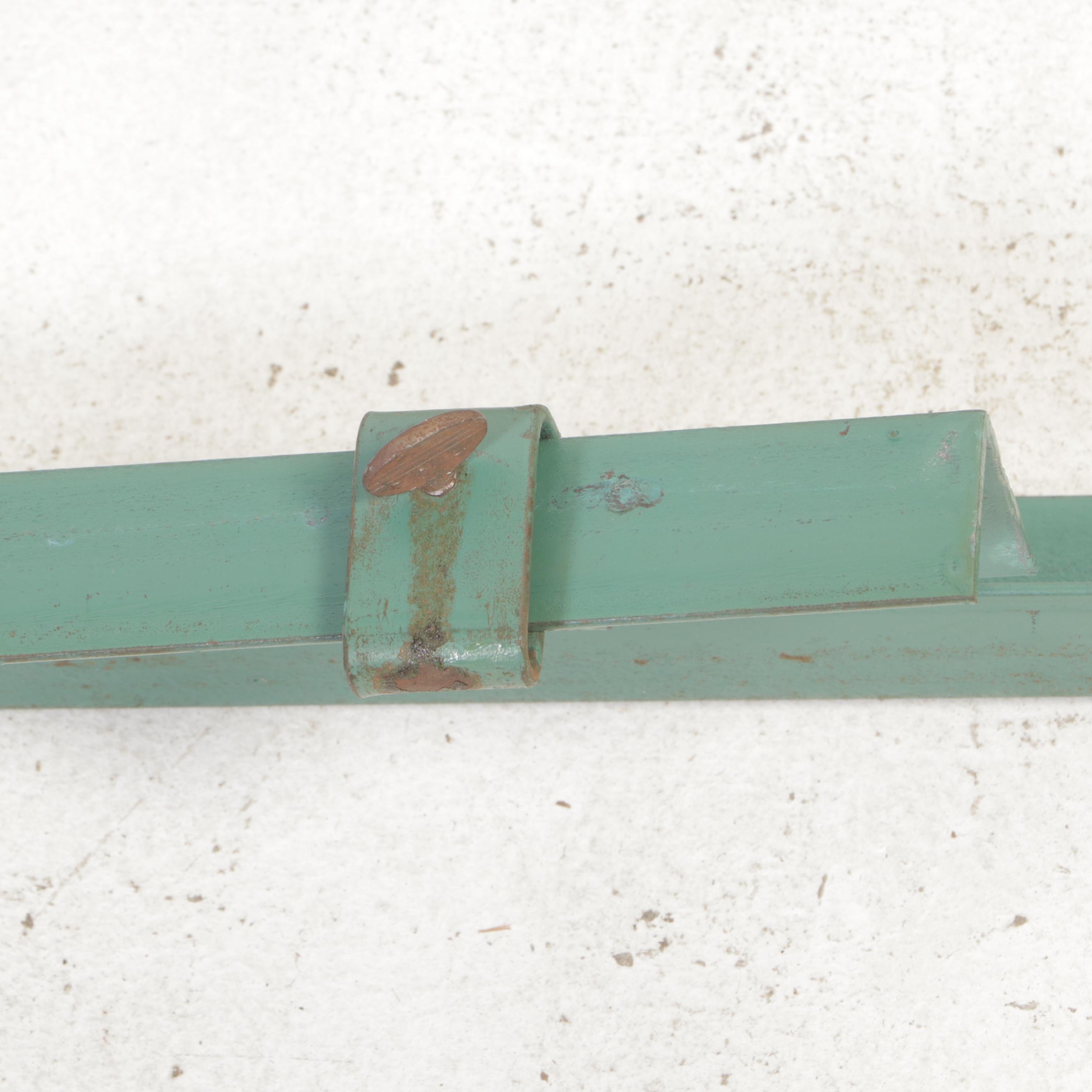 National of Mt. Airy Directoire Style Cherrywood King Headboard & Metal Frame