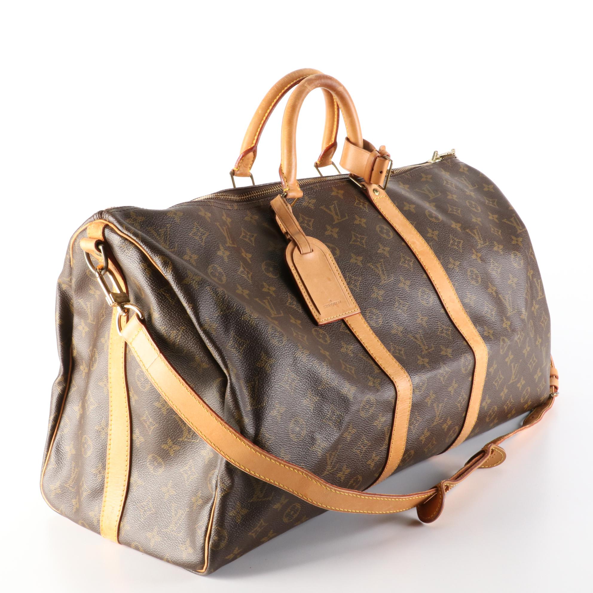 Louis Vuitton Keepall 55 Bandouliere in Monogram Canvas