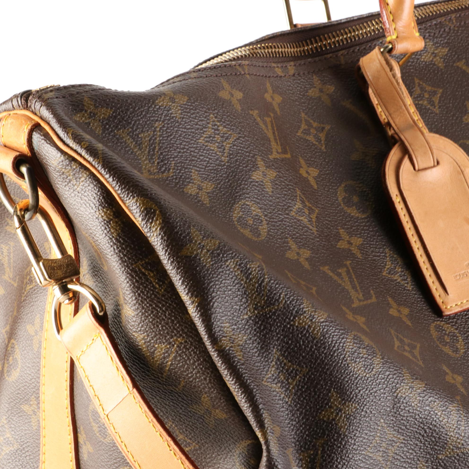Louis Vuitton Keepall 55 Bandouliere in Monogram Canvas