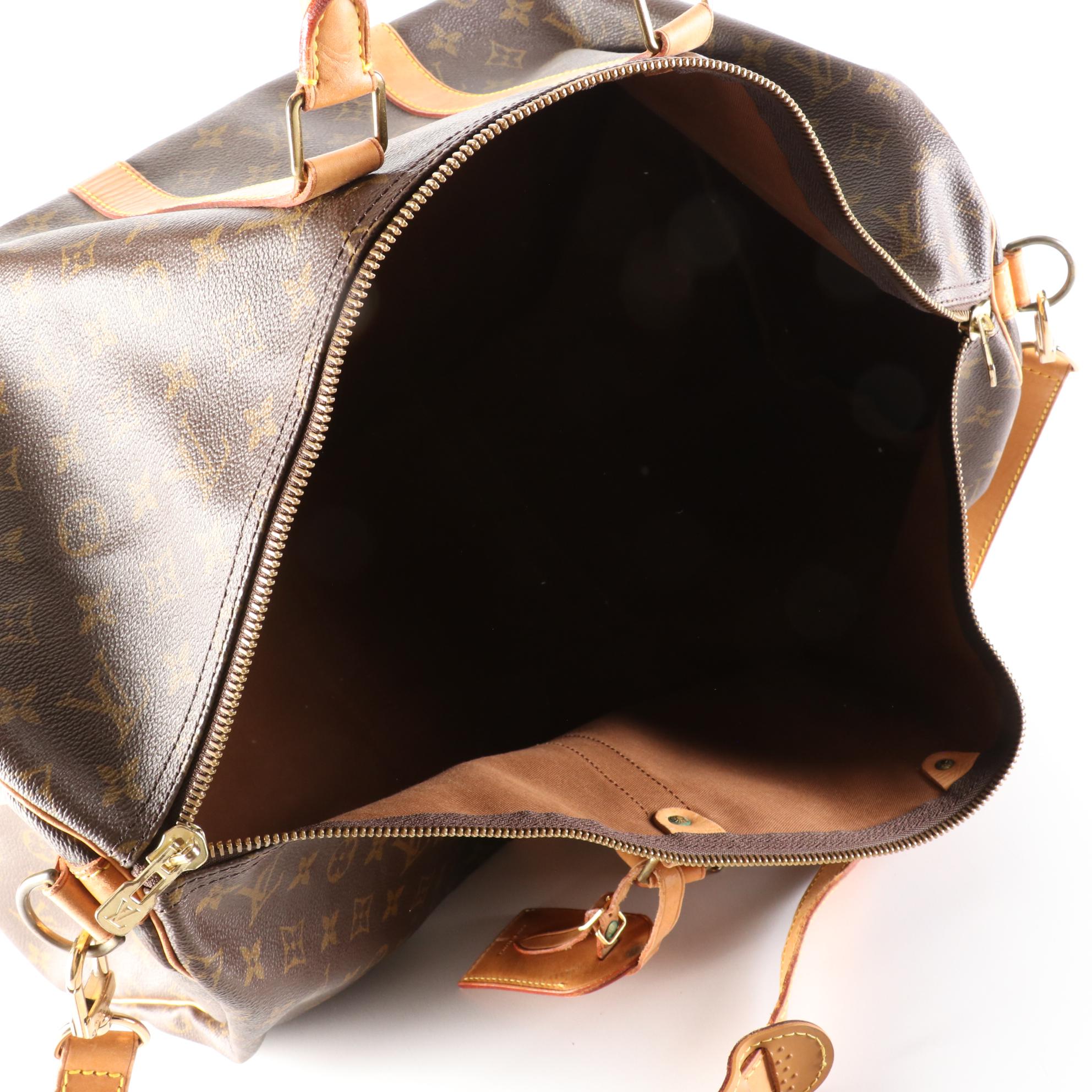 Louis Vuitton Keepall 55 Bandouliere in Monogram Canvas