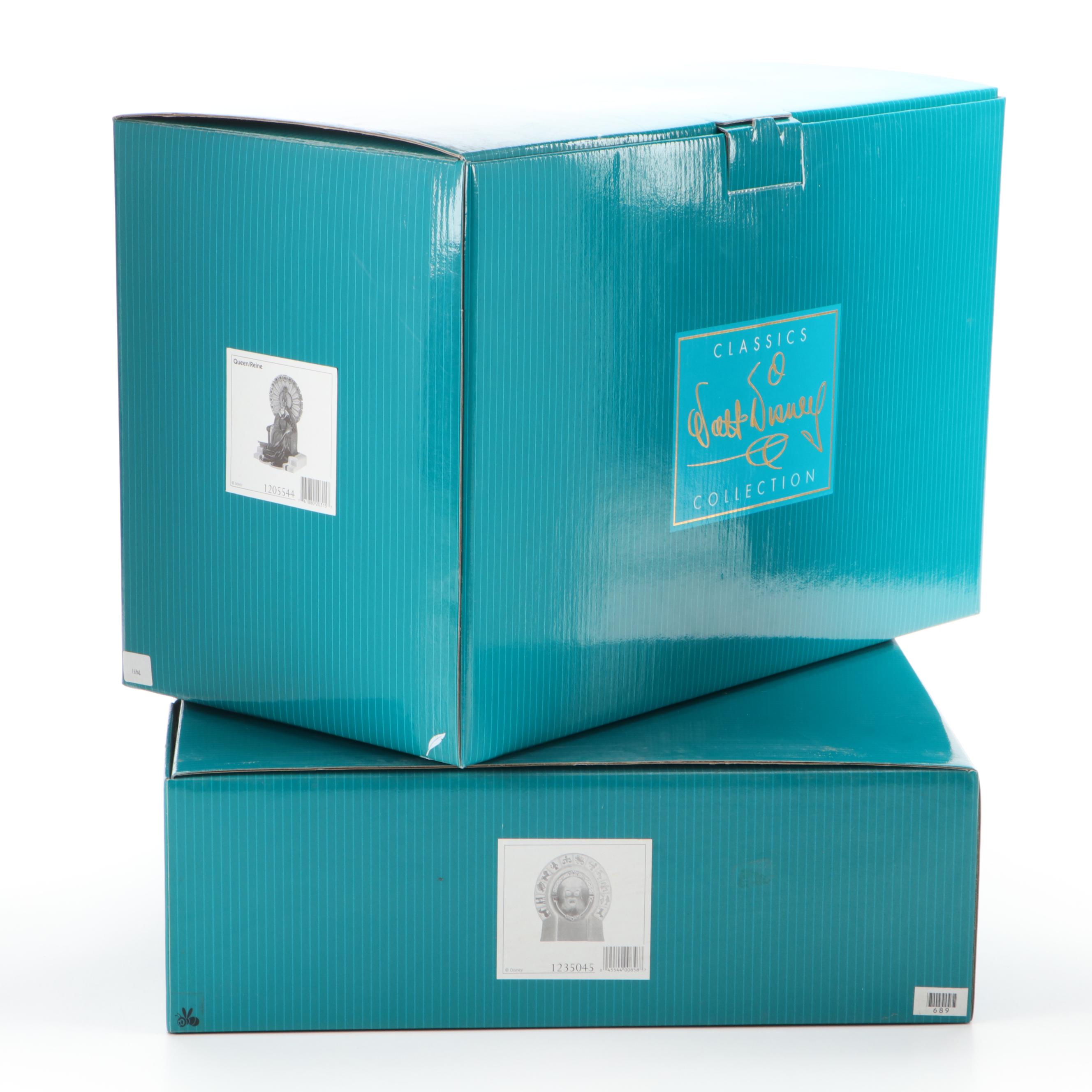 Walt Disney Classics Collection Villains Collection "Queen" and Magic Mirror