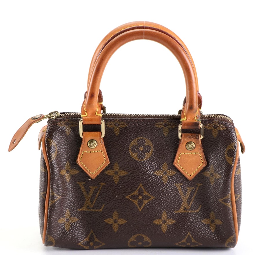 Louis Vuitton Mini Speedy HL in Monogram Canvas and Leather