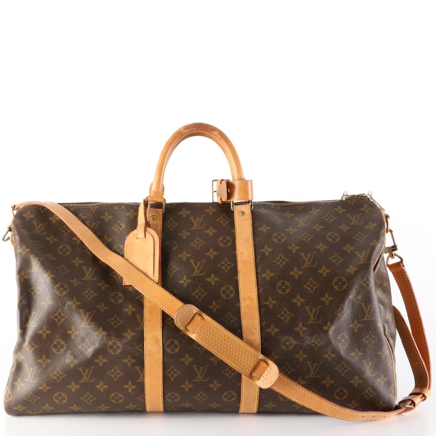 Louis Vuitton Keepall 55 Bandouliere in Monogram Canvas