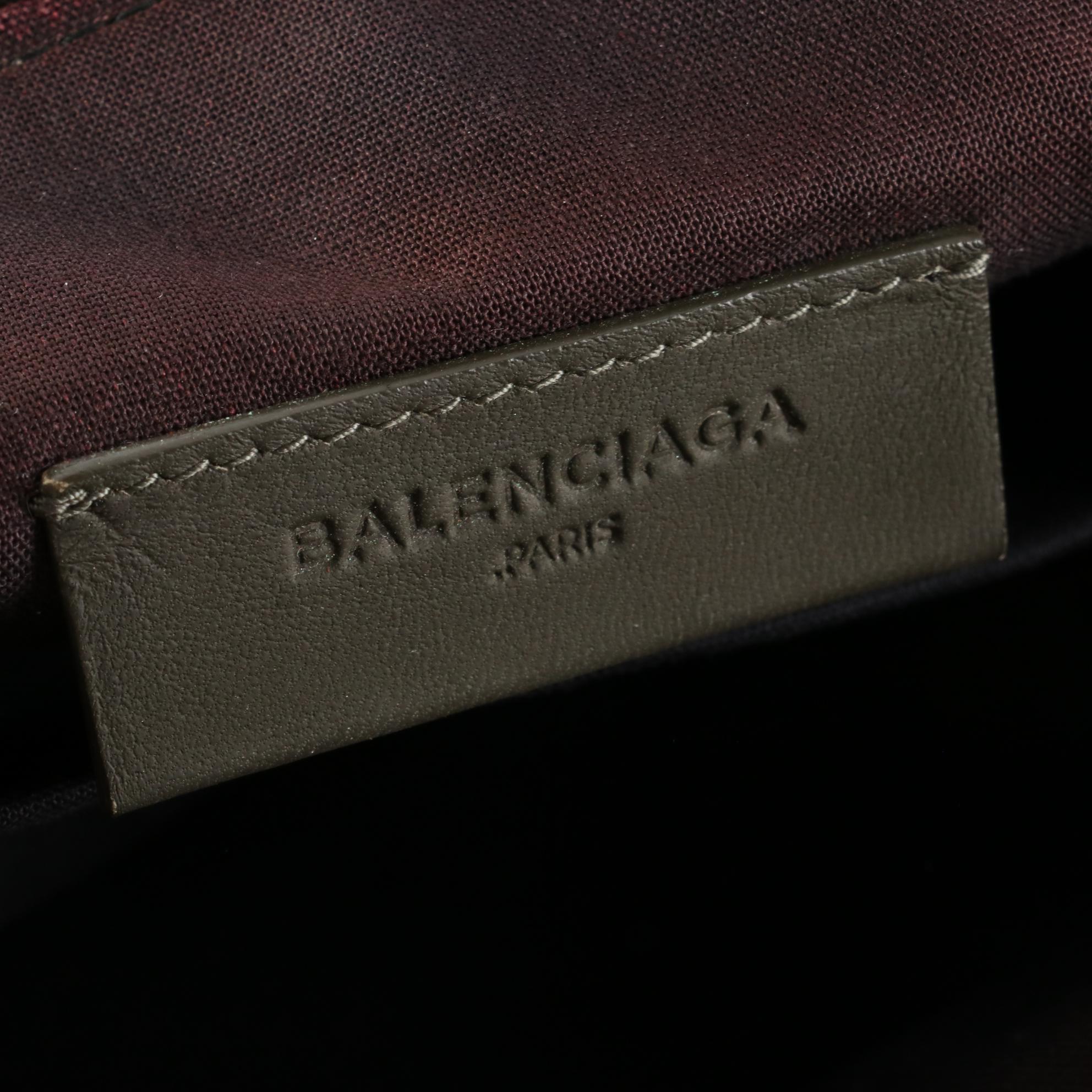 Balenciaga City Stud Zip Pouch